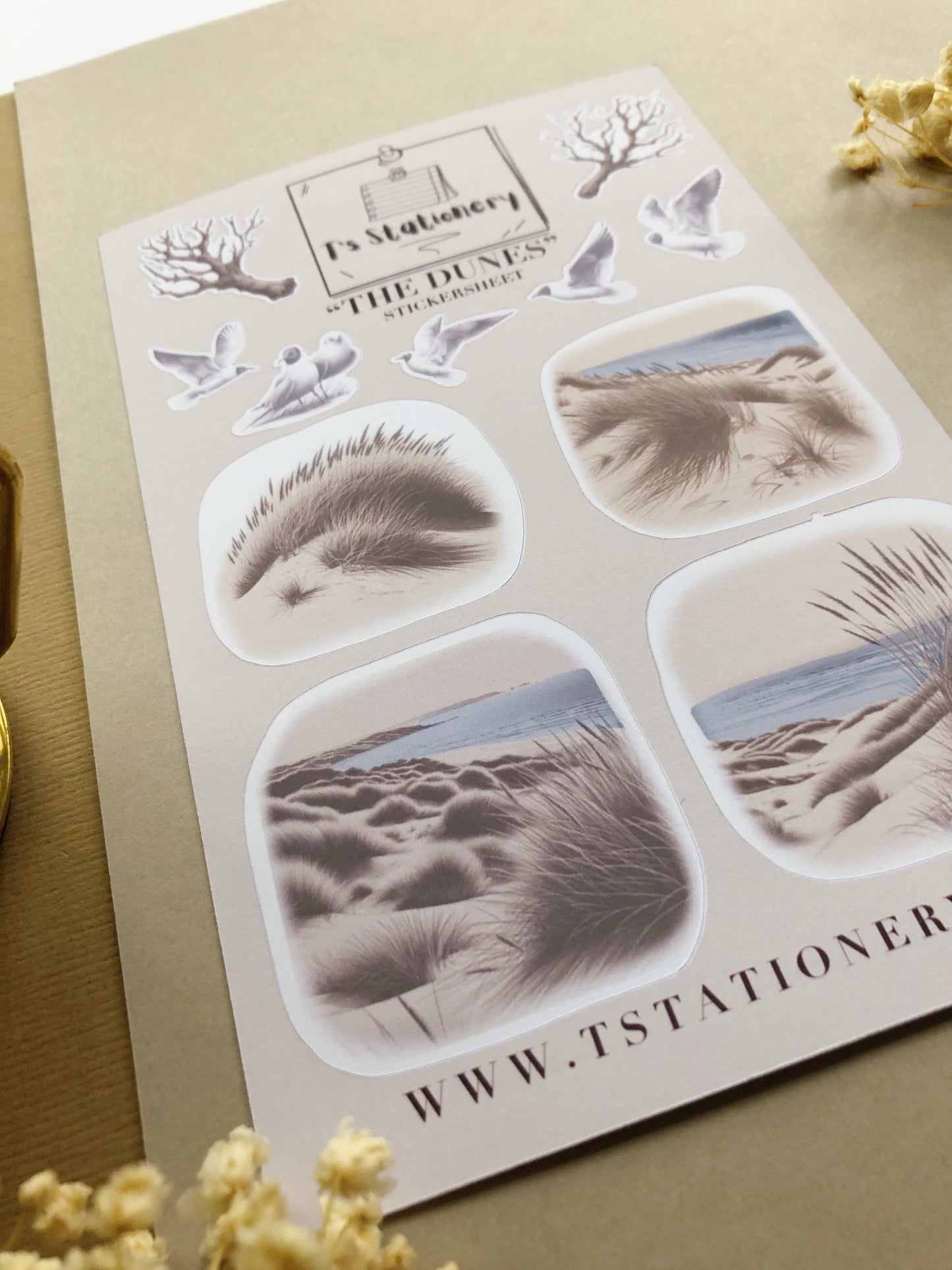 "The Dunes" Sticker Sheet