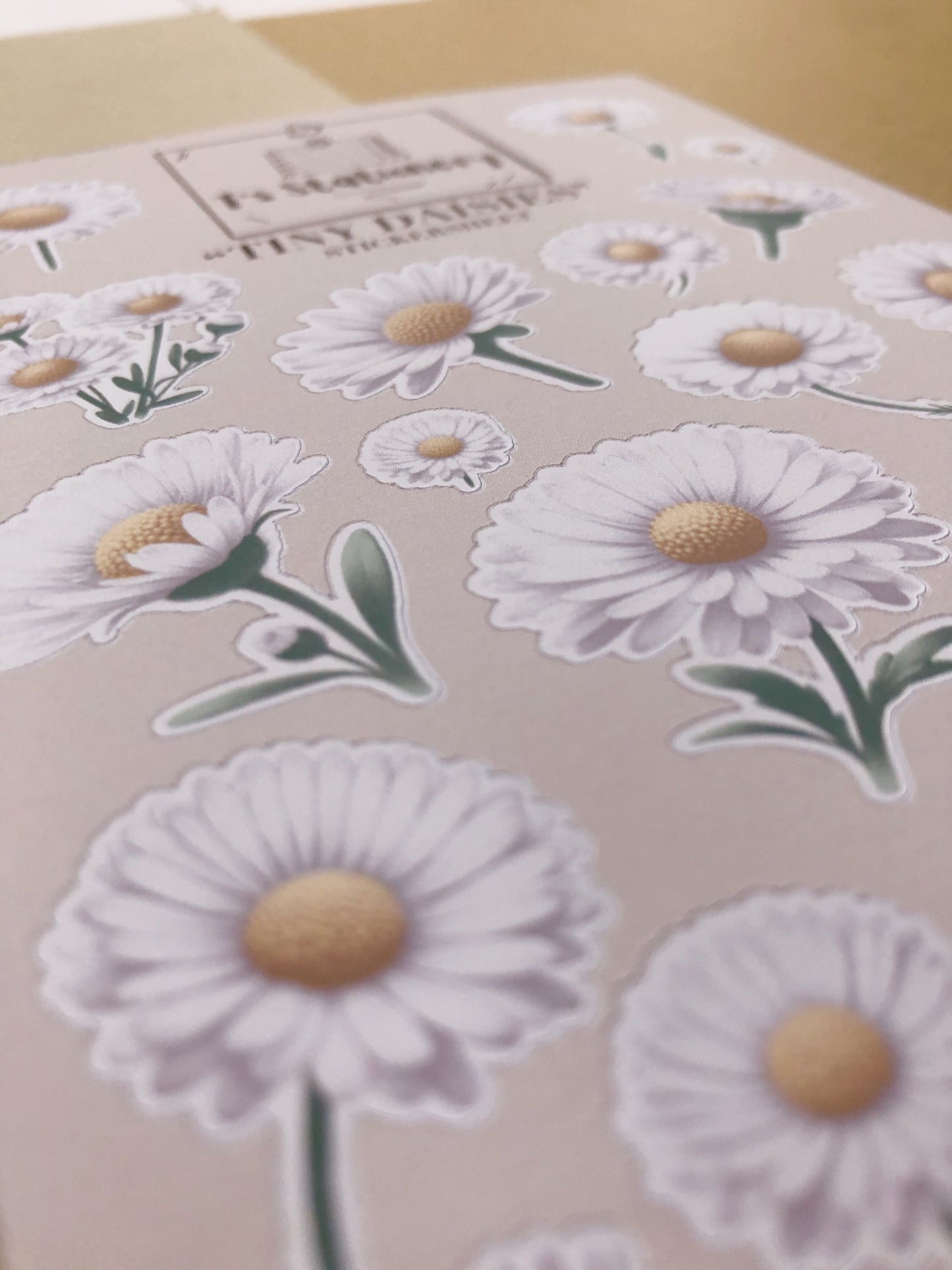 "Tiny Daisies" Sticker Sheet