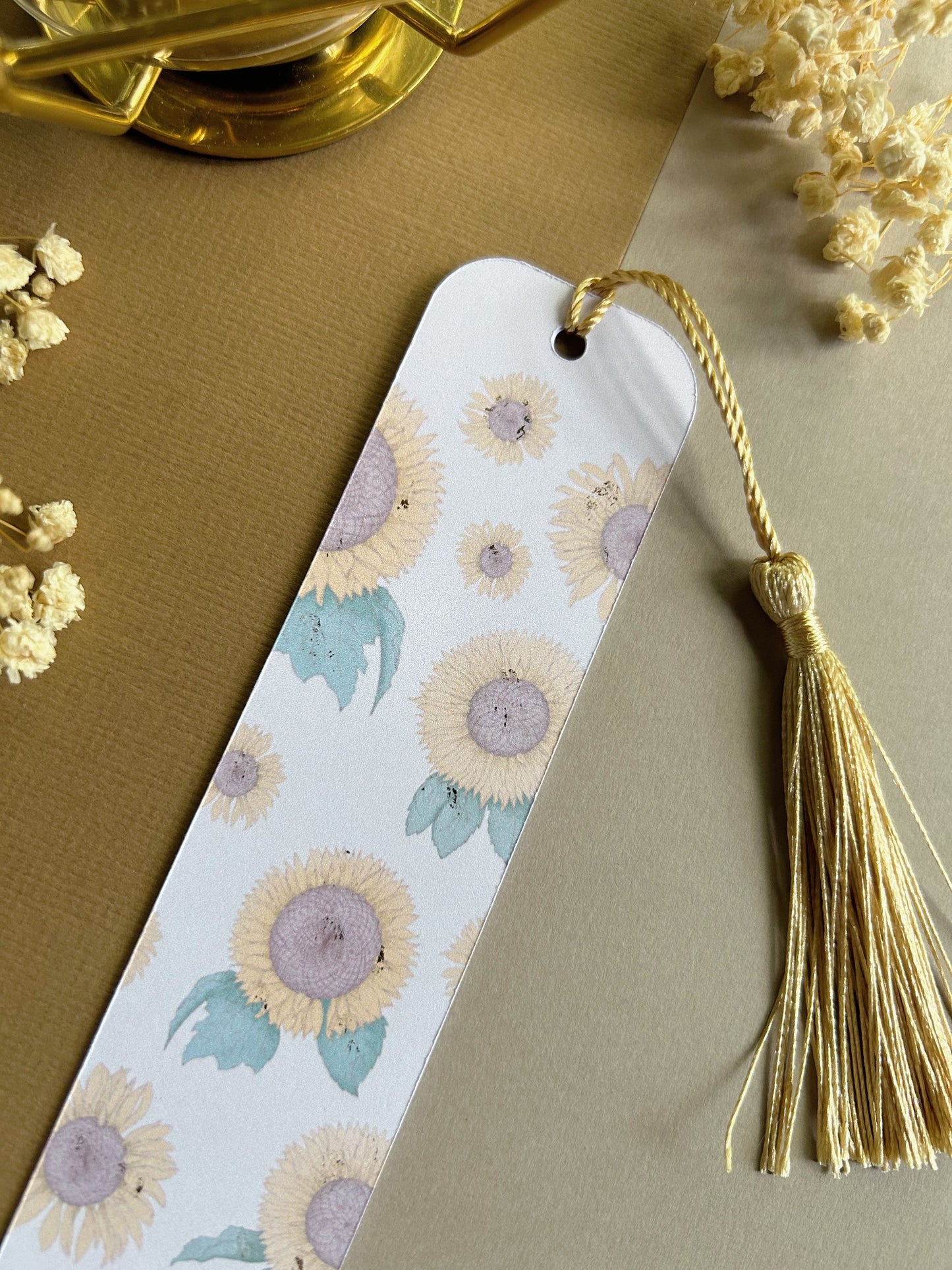 "Sunflower Bookmark"