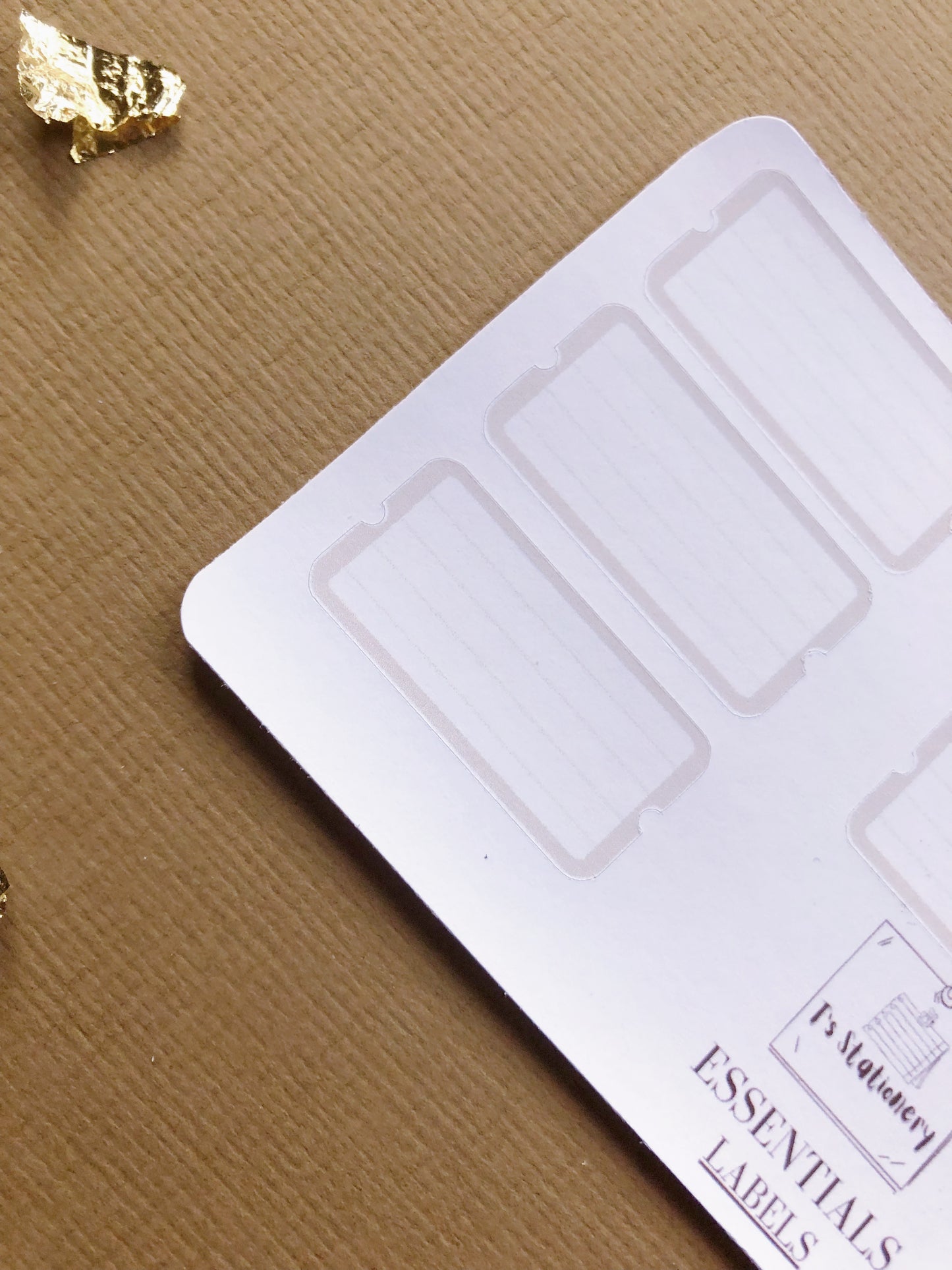 "Labels" Sticker Sheet