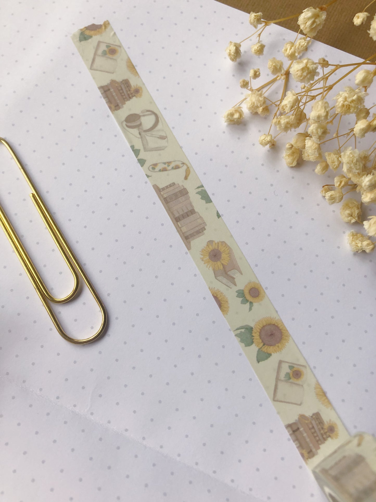 "Summer Books" Washi Tape