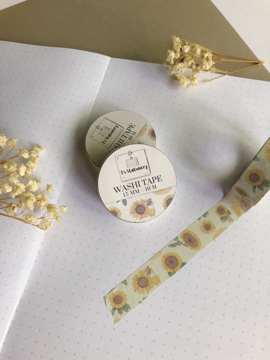 "Sunflowers" Washi Tape