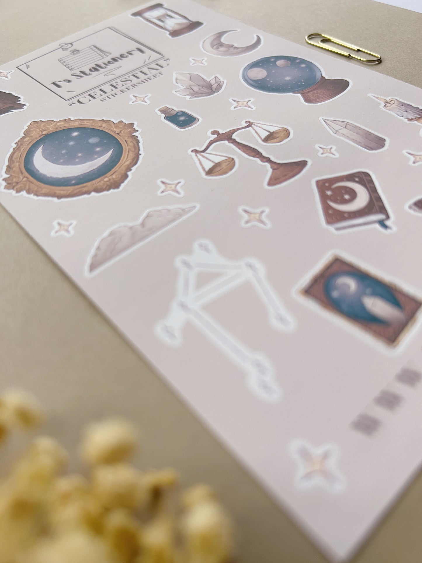 "Celestial"  Sticker Sheet