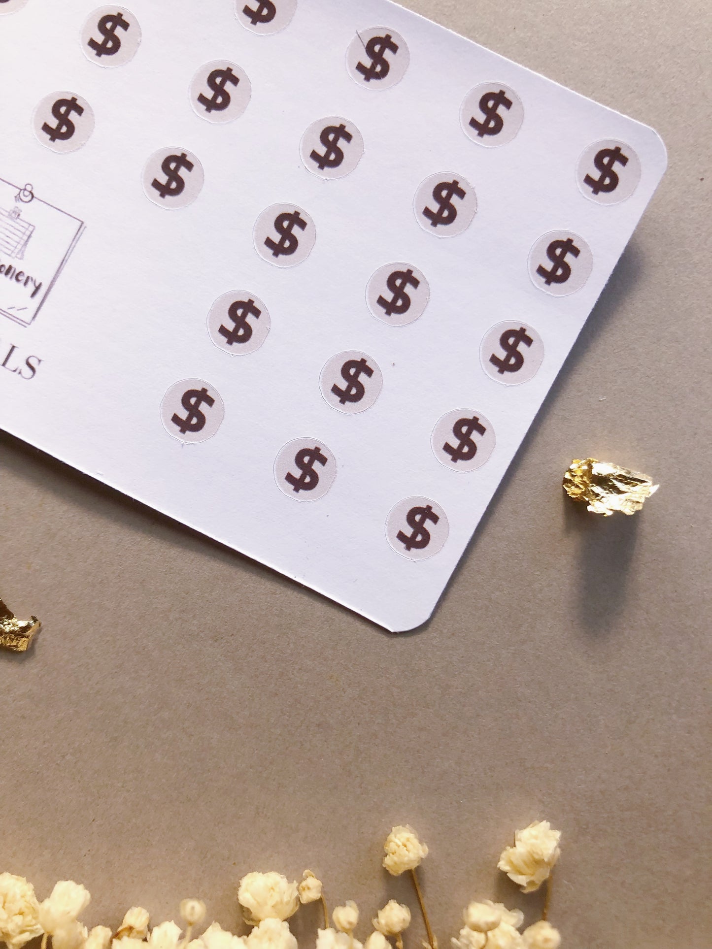 "Pay Day" Icons Sticker Sheet