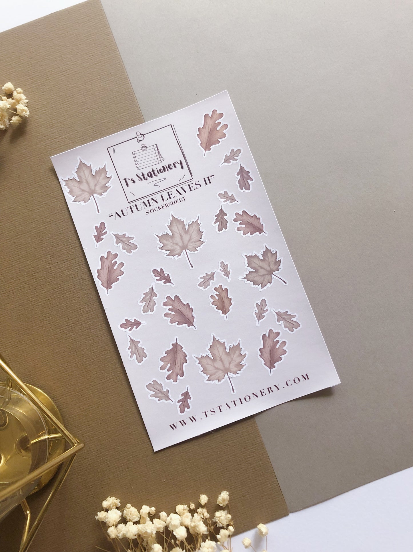 "Fall Sticker Set Of 3"