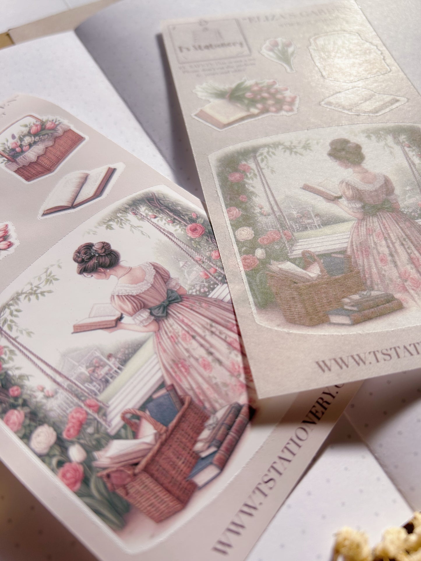 "Eliza's Garden"  Sticker Sheet