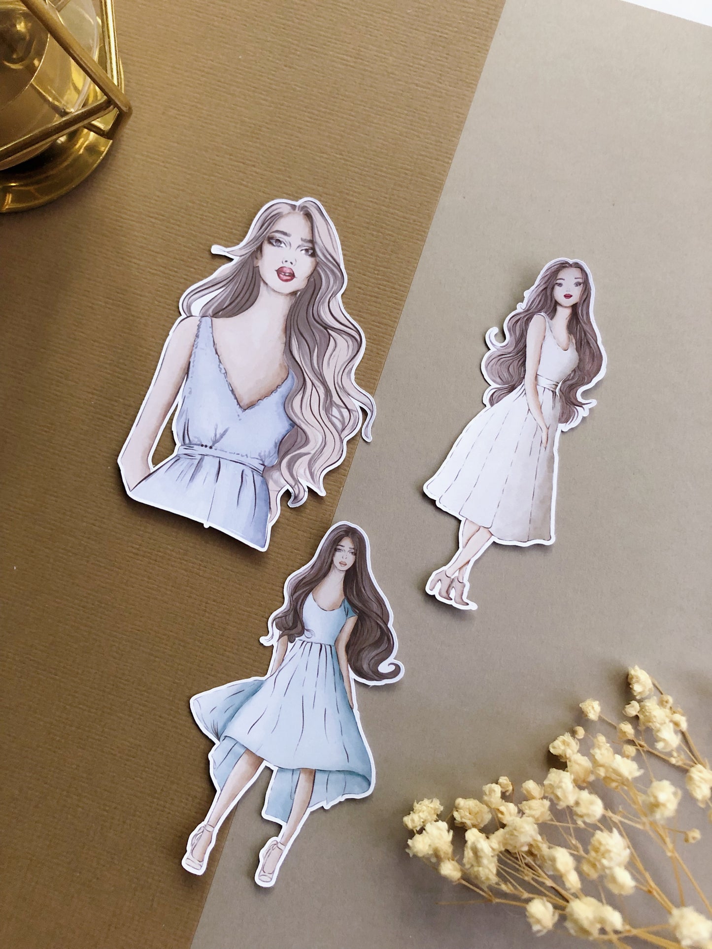 "Pastel Girls" Sticker Bag