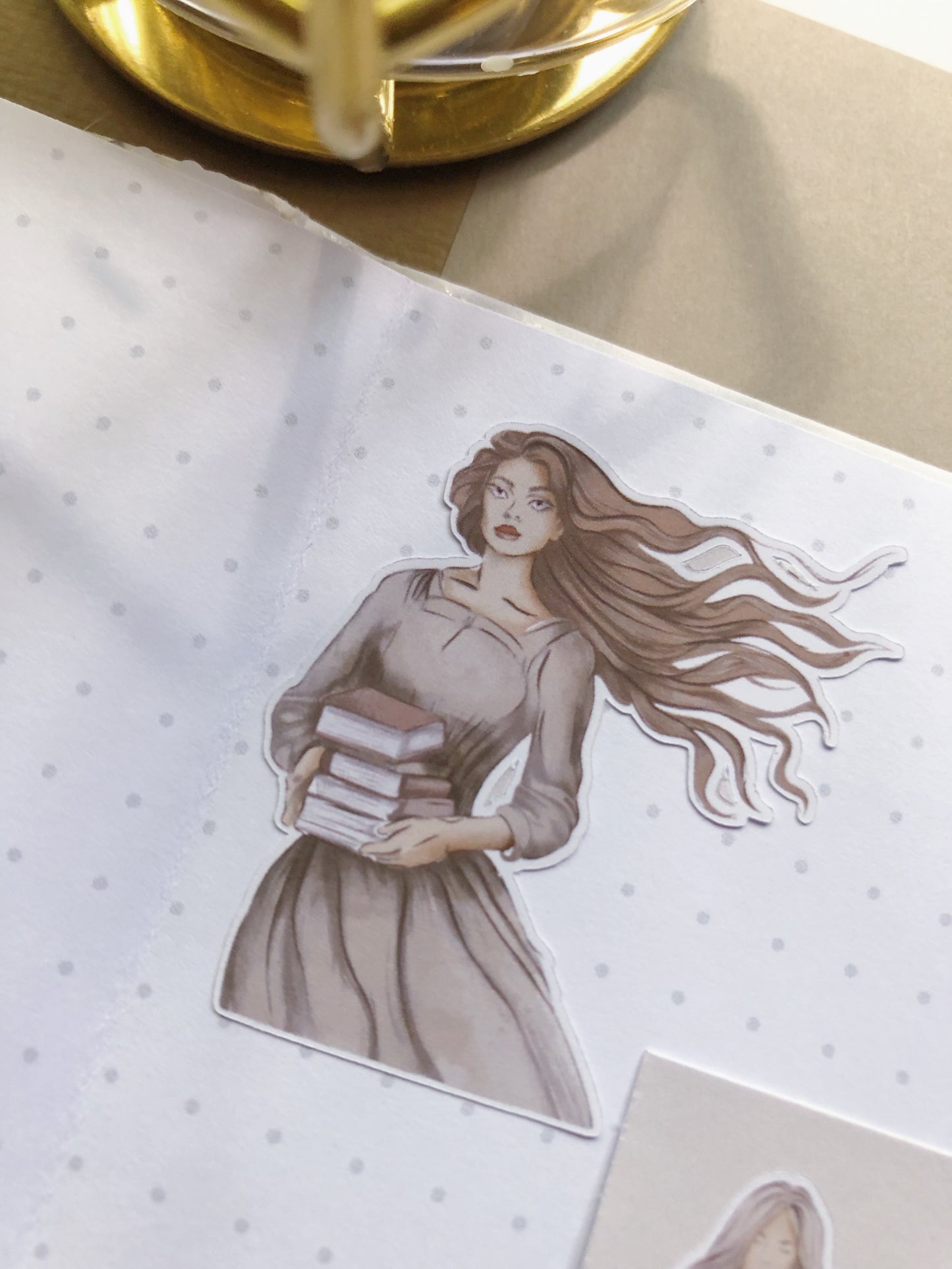 "Pastel Girls 1"  Sticker Sheet