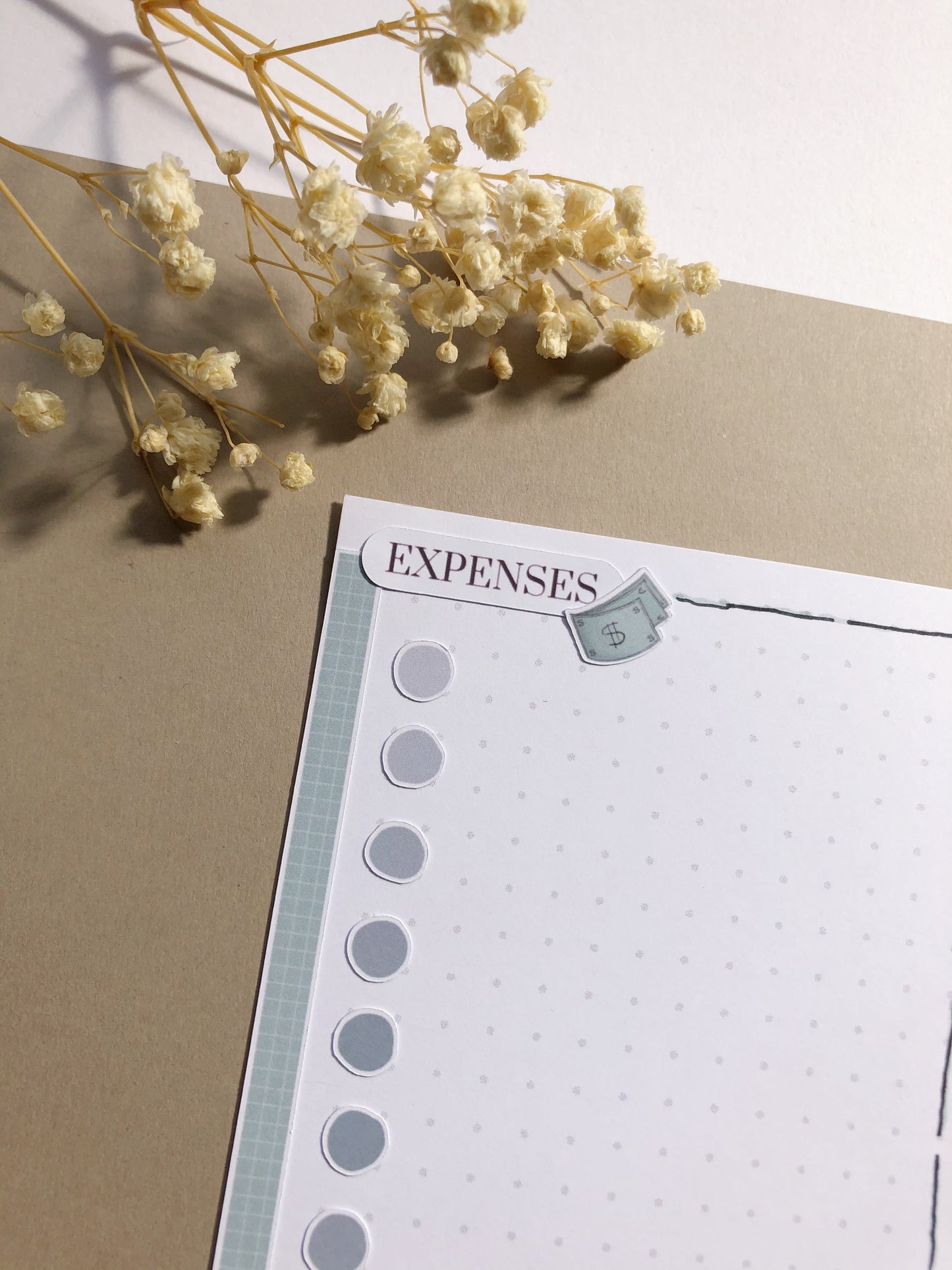 "Financial Plan" Sticker Sheet