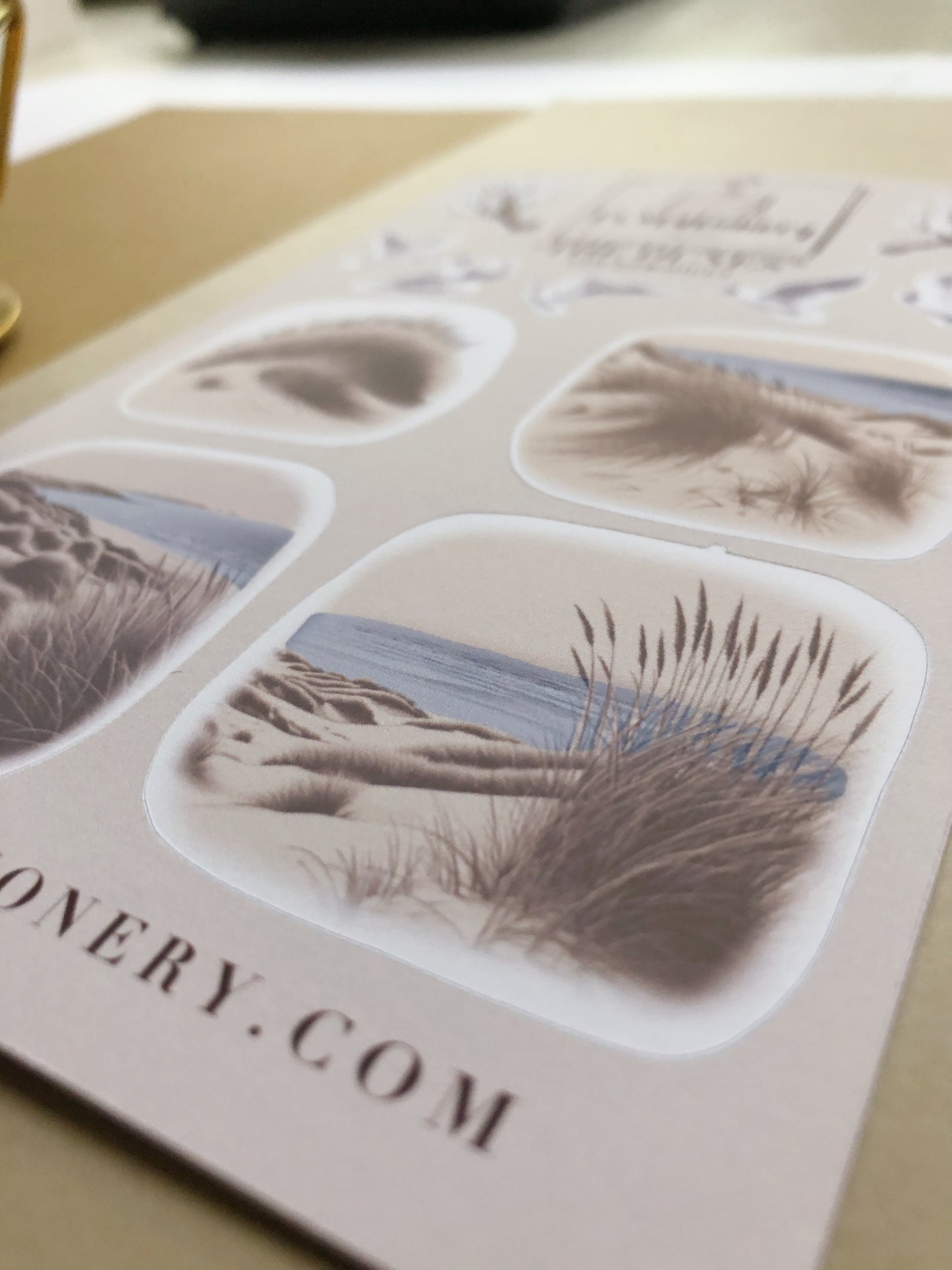 "The Dunes" Sticker Sheet