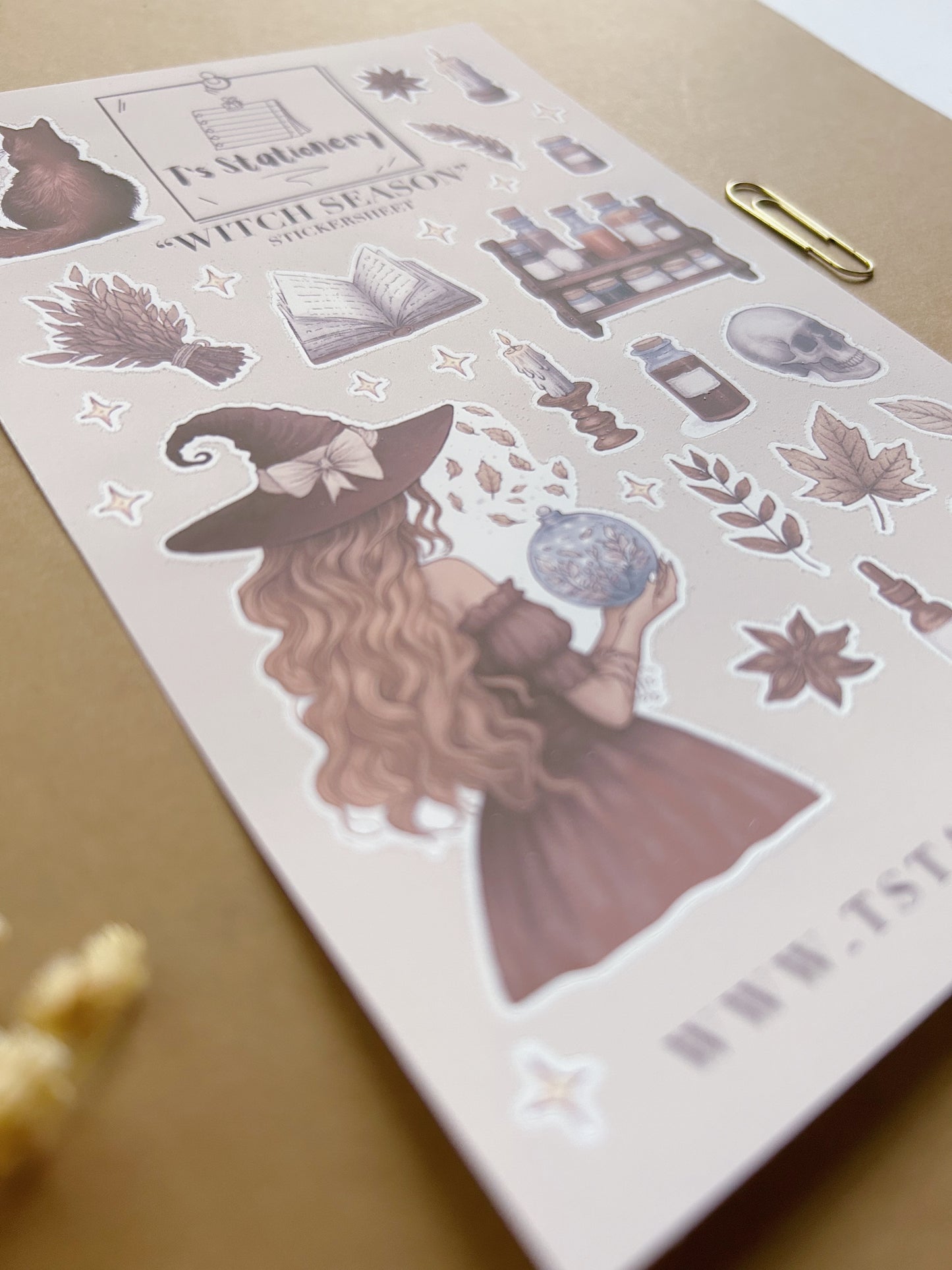 "Witch Season"  Sticker Sheet