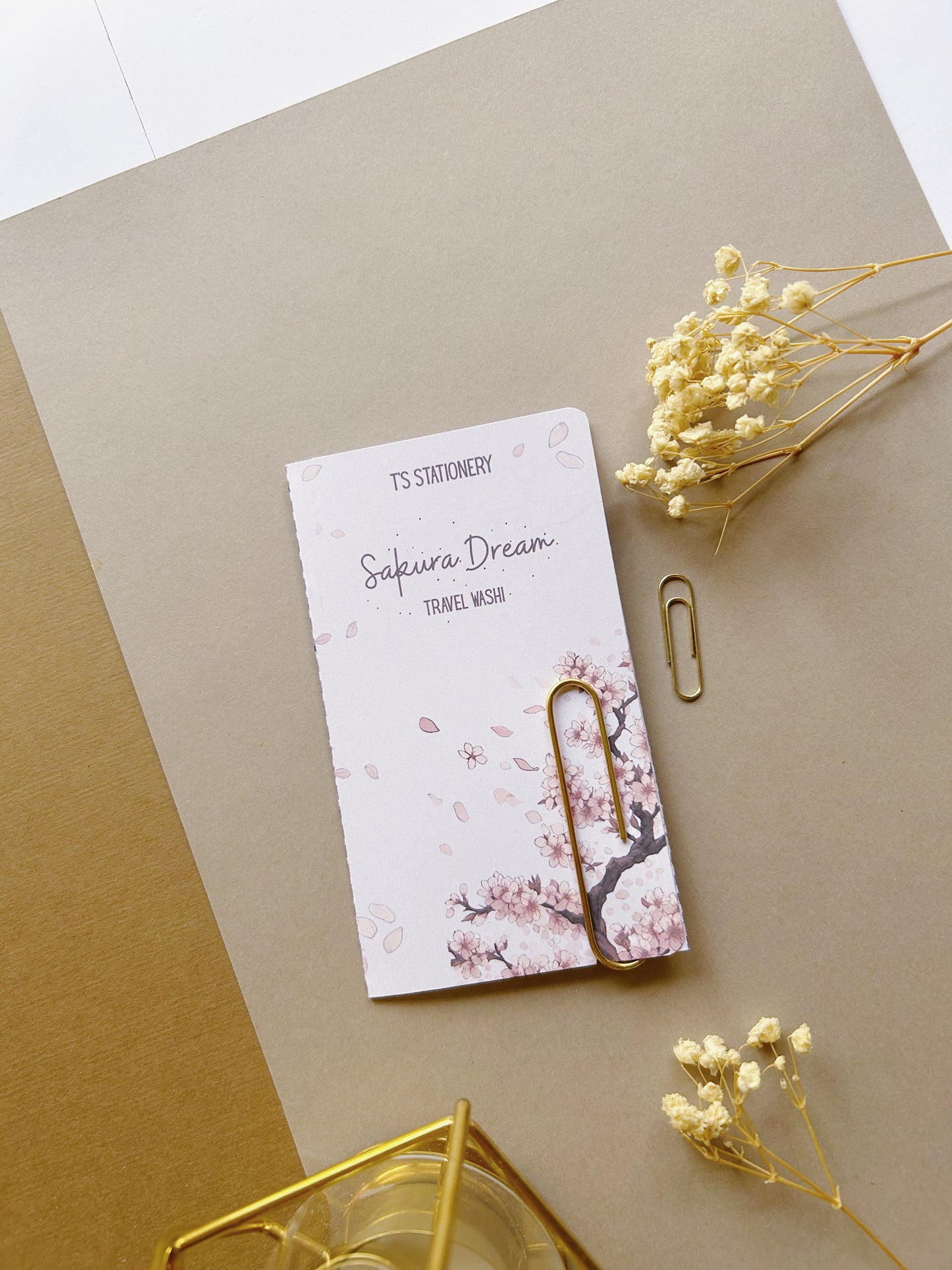 "Sakura Dream" Travel/Pocket Washi Strips