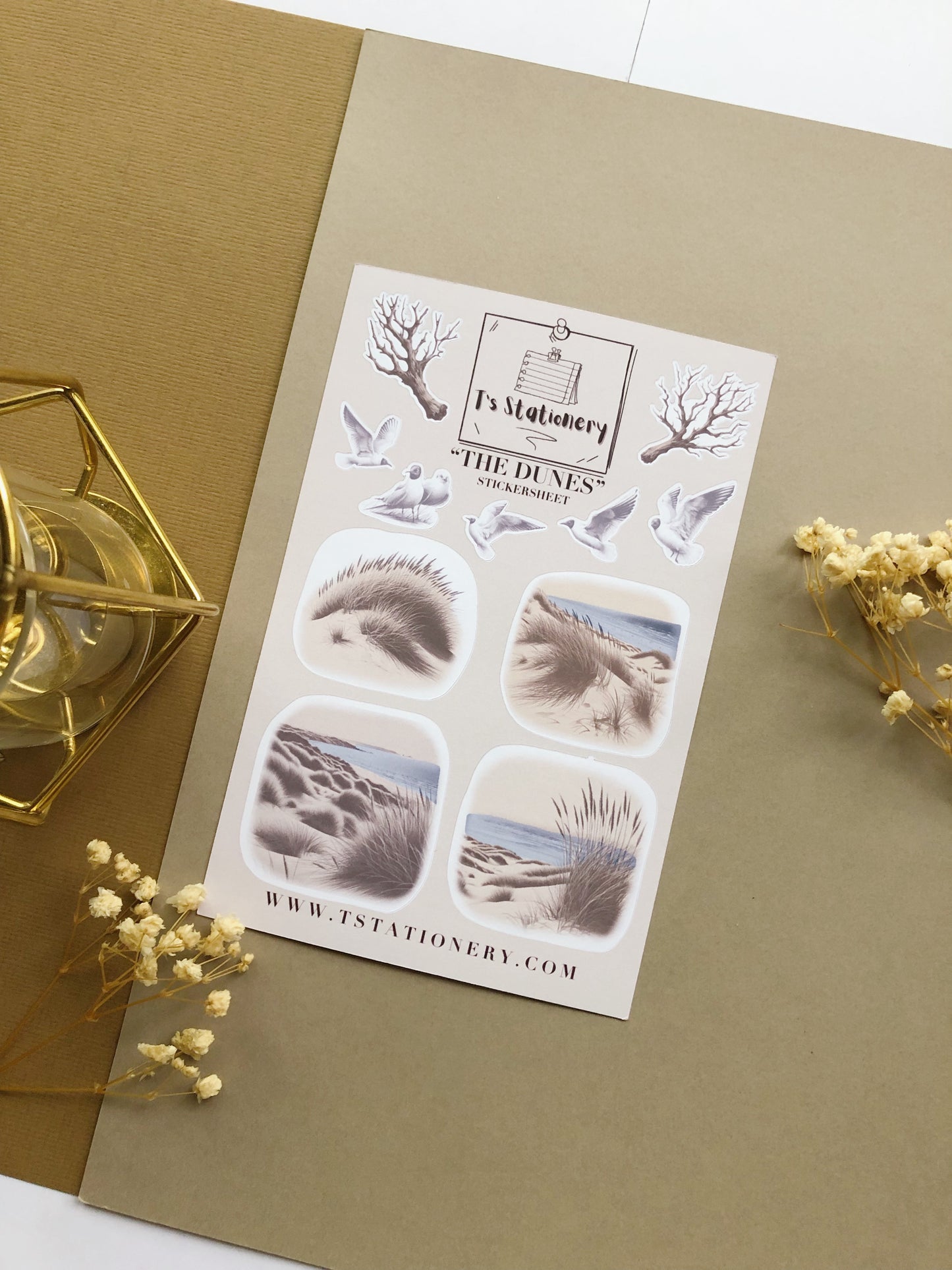 "The Dunes" Sticker Sheet