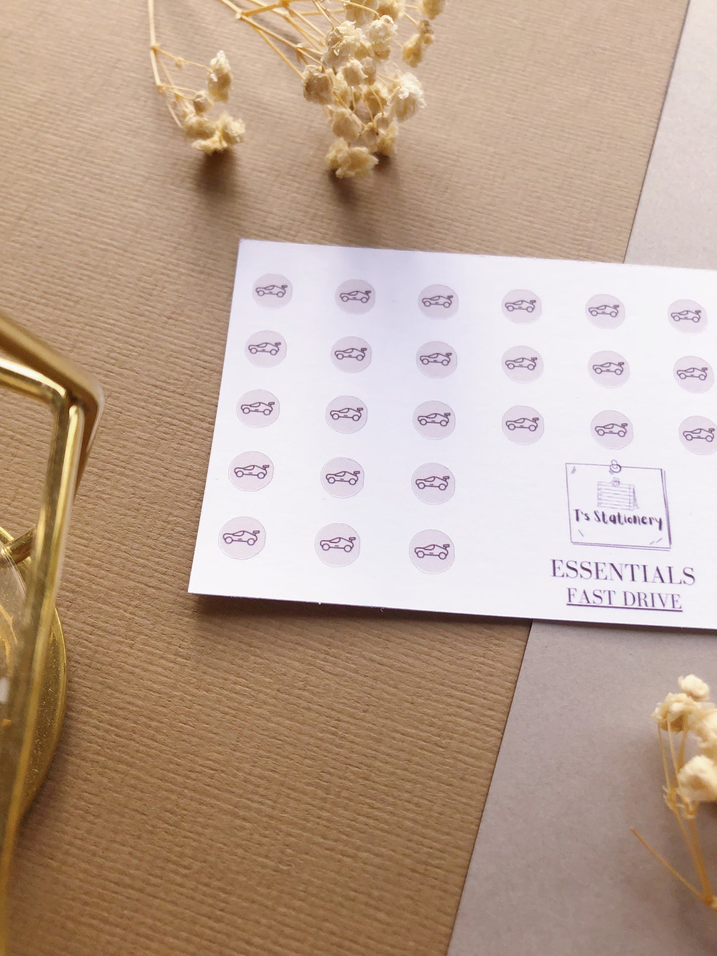 Fast Drive Icon Stickers