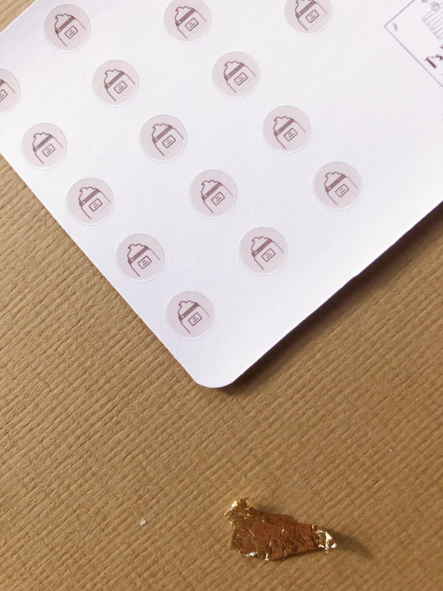 Skin Care Icons Sticker Sheet