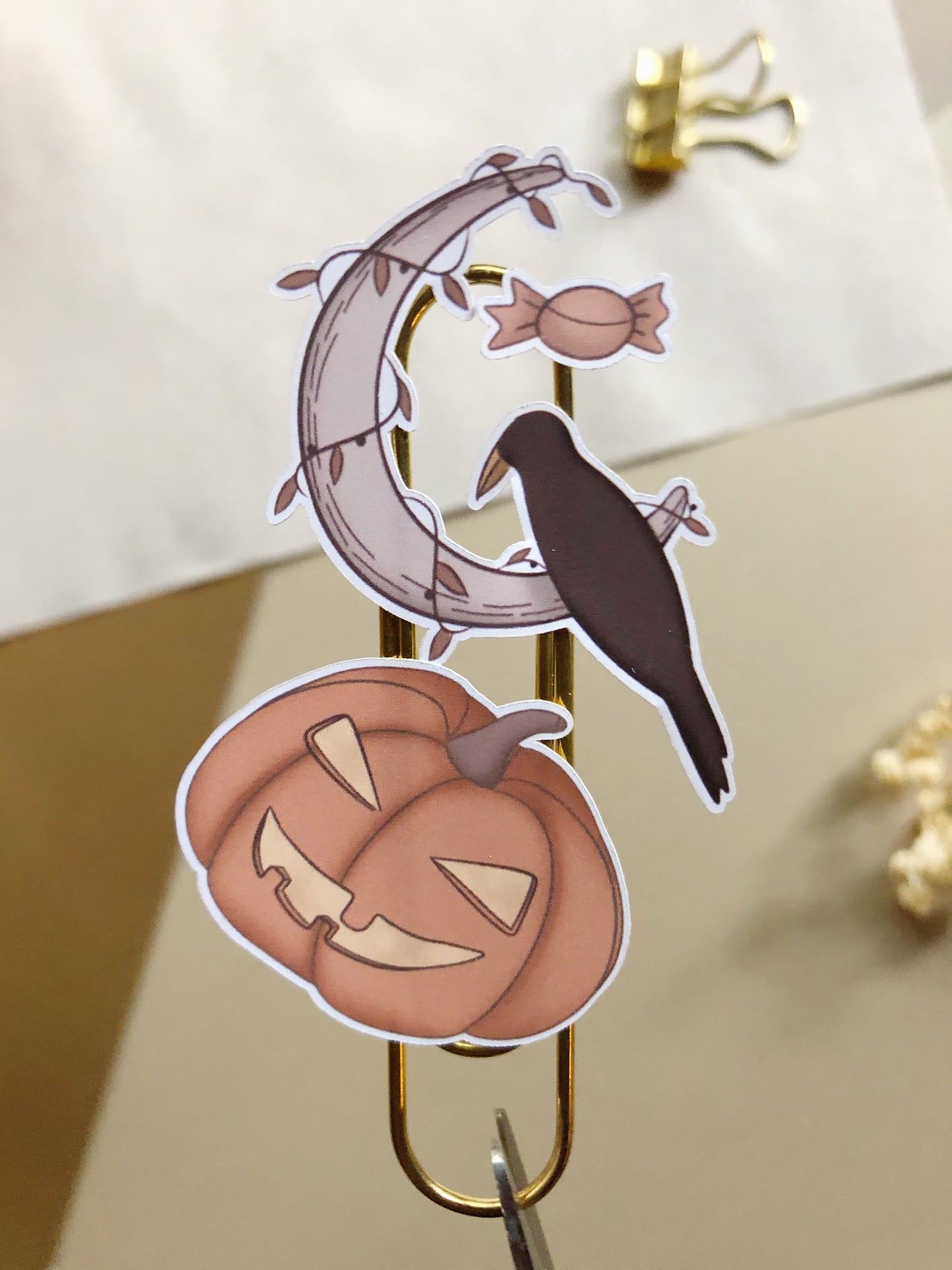 "Halloween Mood"  Sticker Sheet