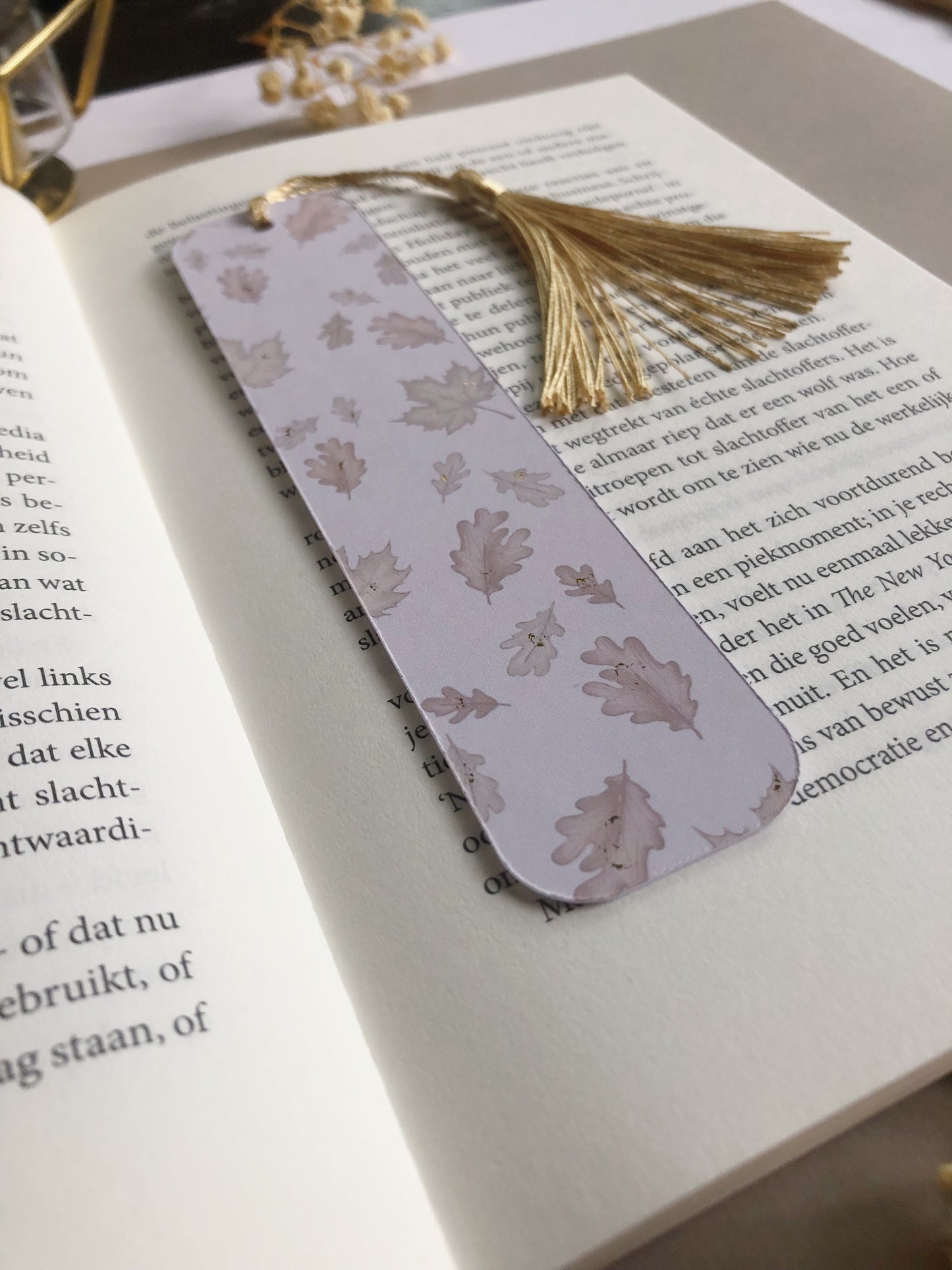 "Leaves Bookmark"
