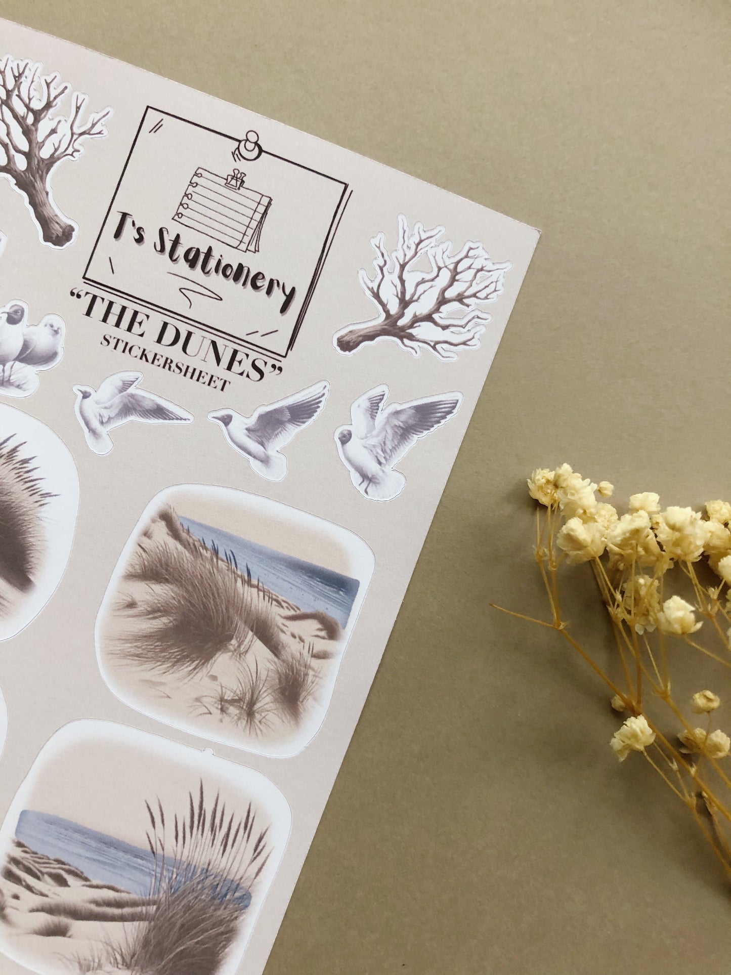"The Dunes" Sticker Sheet