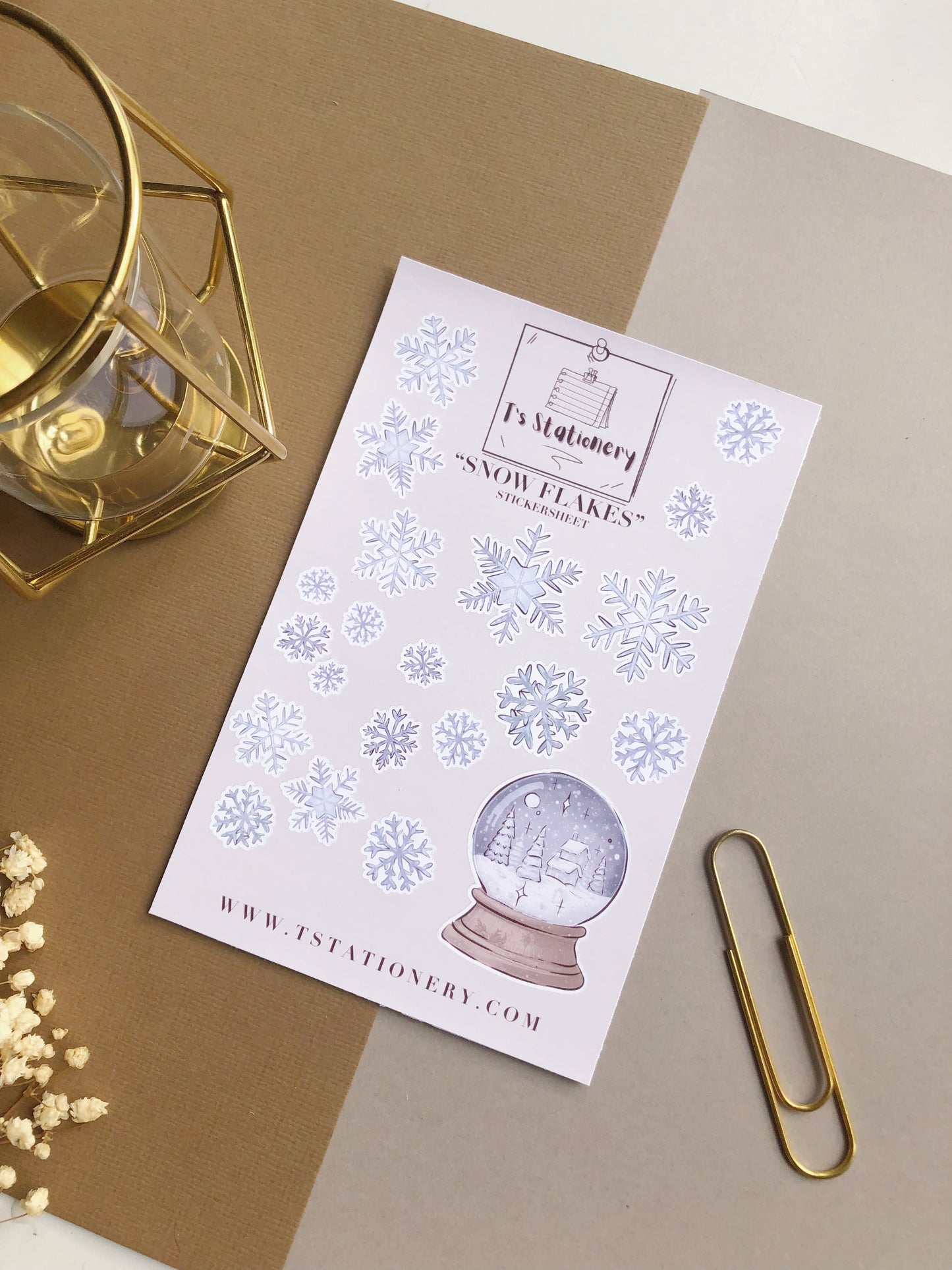 "Winter Sticker Set Of 5 - 2023"