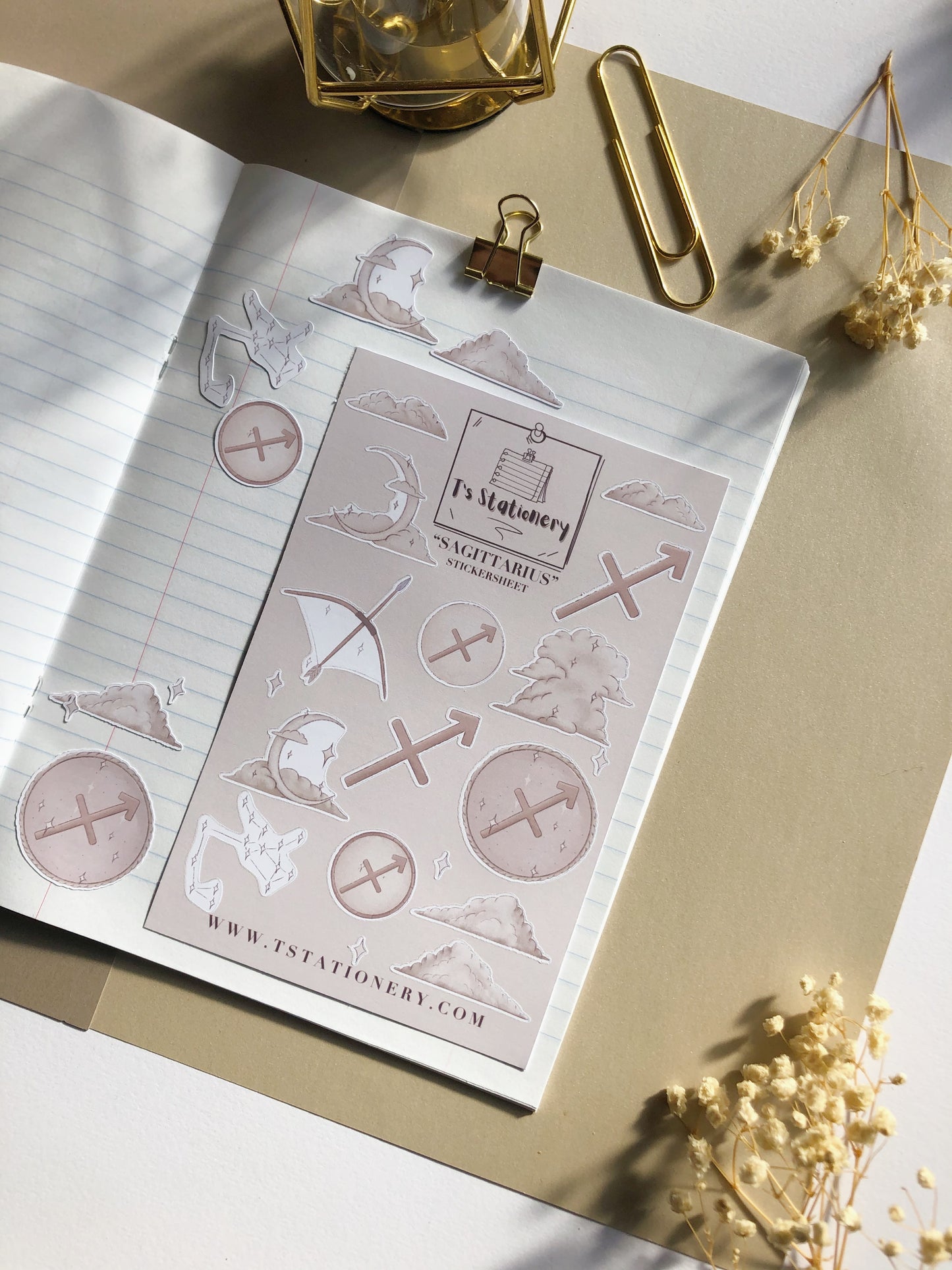 "Sagittarius" Sticker Sheet