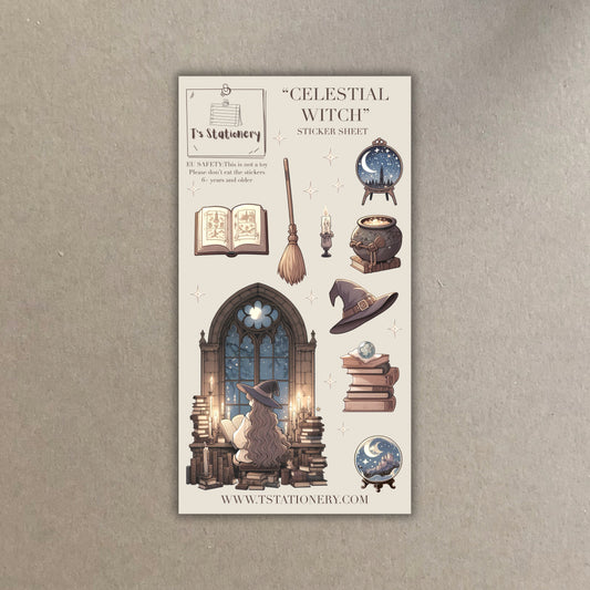 "Celestial Witch"  Sticker Sheet