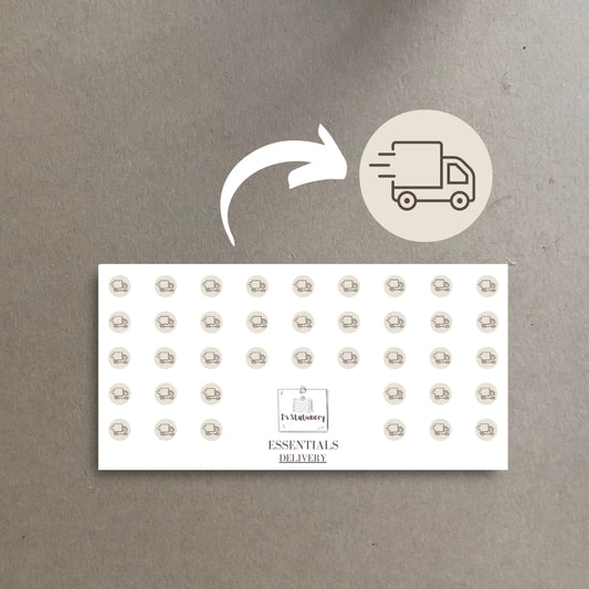 Delivery Time Icon Stickers
