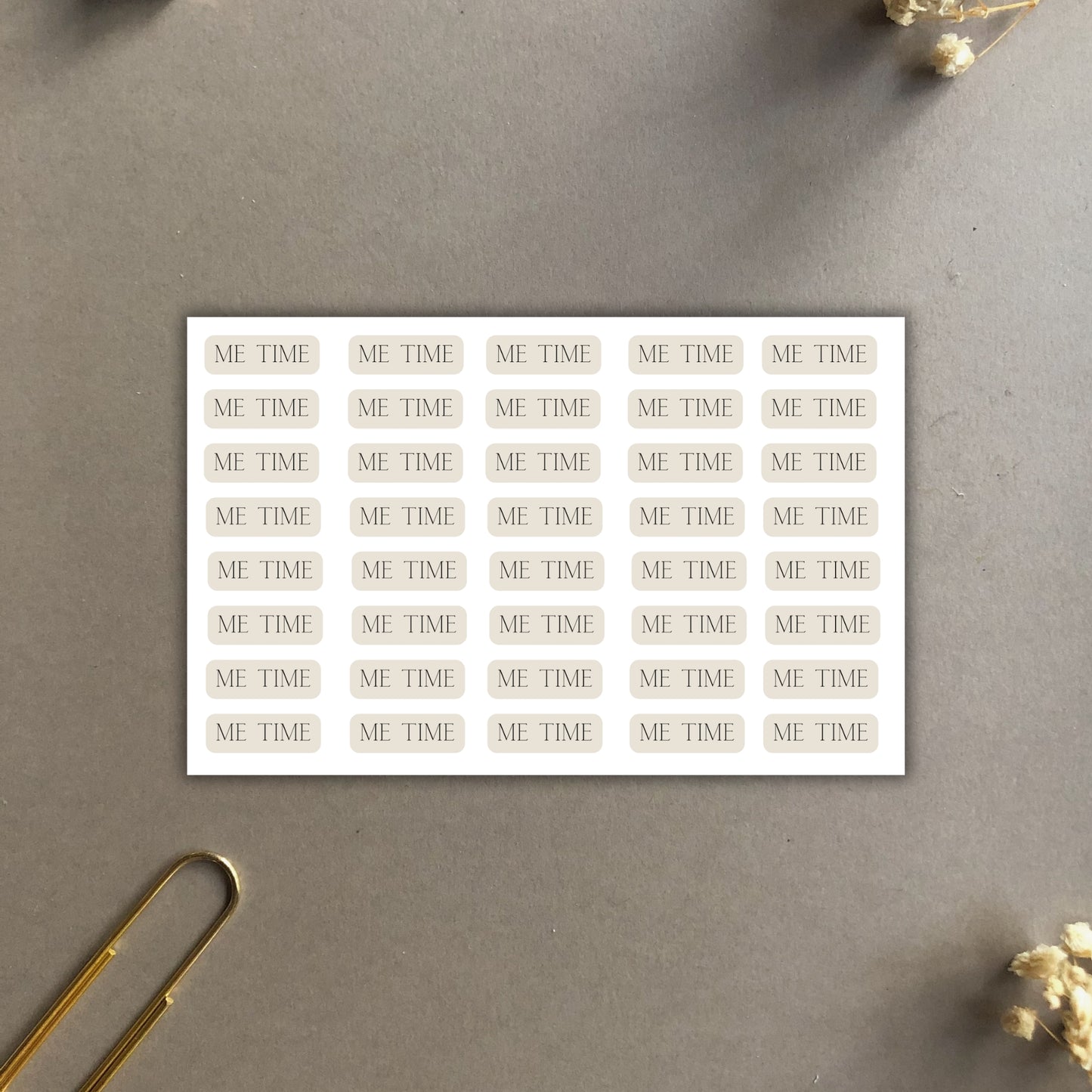 "Me Time" - Basic Essentials