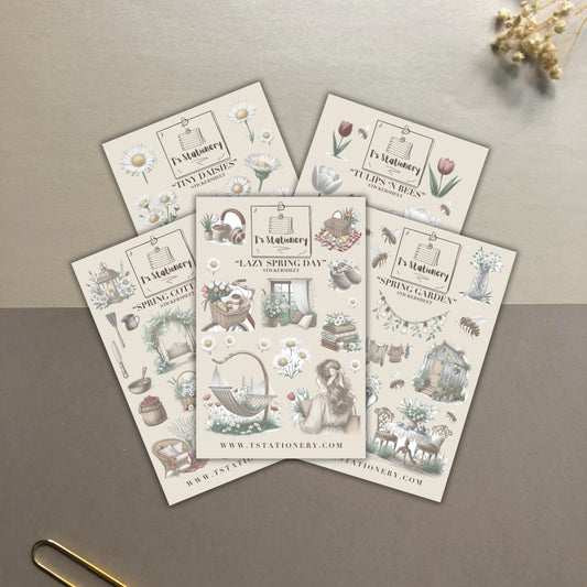 "Spring 2024" Sticker Set Of 5