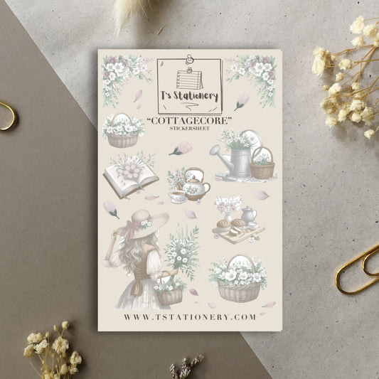 "Cottagecore" Sticker Sheet