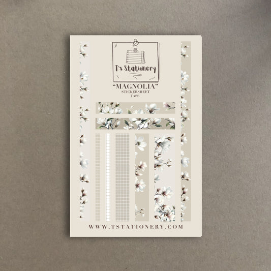 "Magnolia" Sticker Sheet Tape