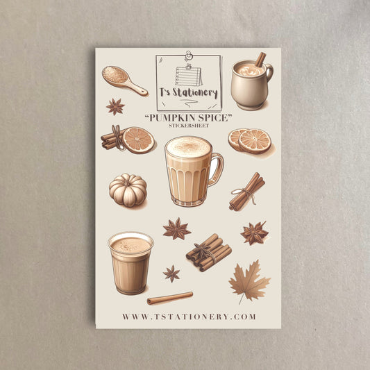 "Pumpkin Spice" Sticker Sheet