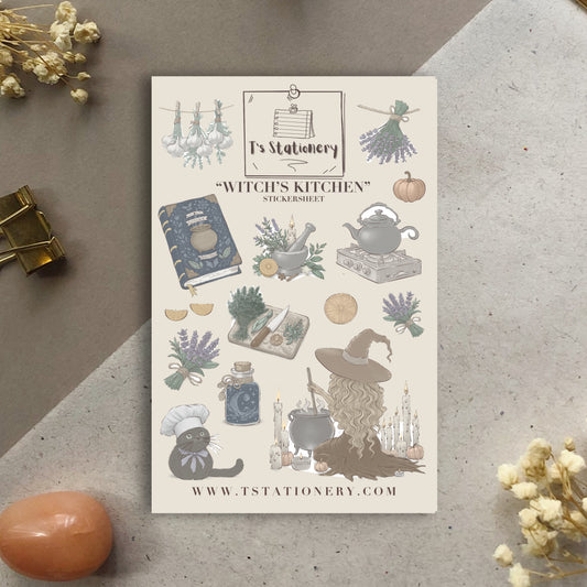"Witchy Kitchen Sticker Sheet"
