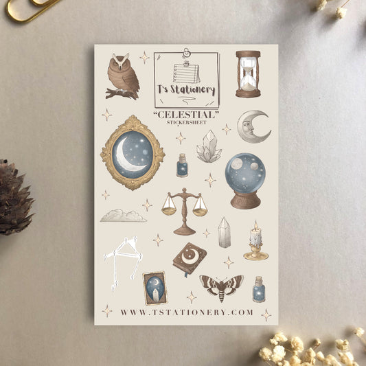 "Celestial"  Sticker Sheet