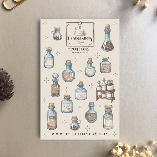 "Potions"  Sticker Sheet