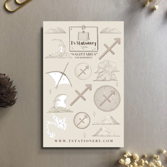 "Sagittarius" Sticker Sheet