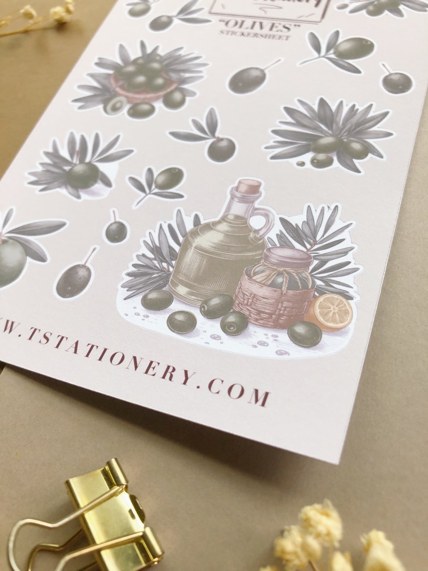 "Olives" Sticker Sheet