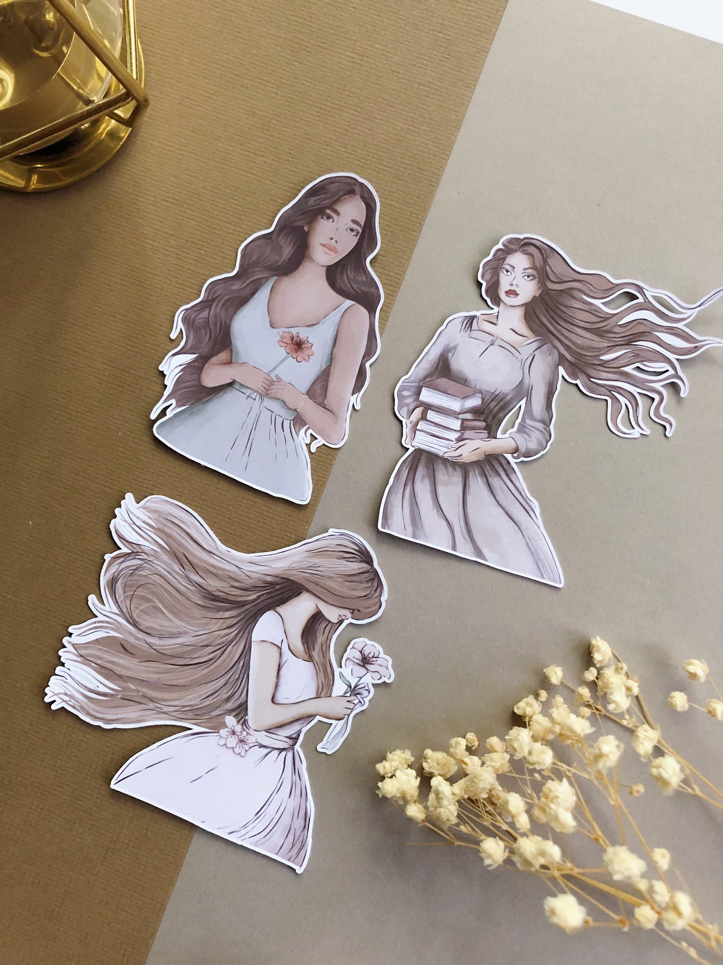 "Pastel Girls" Sticker Bag