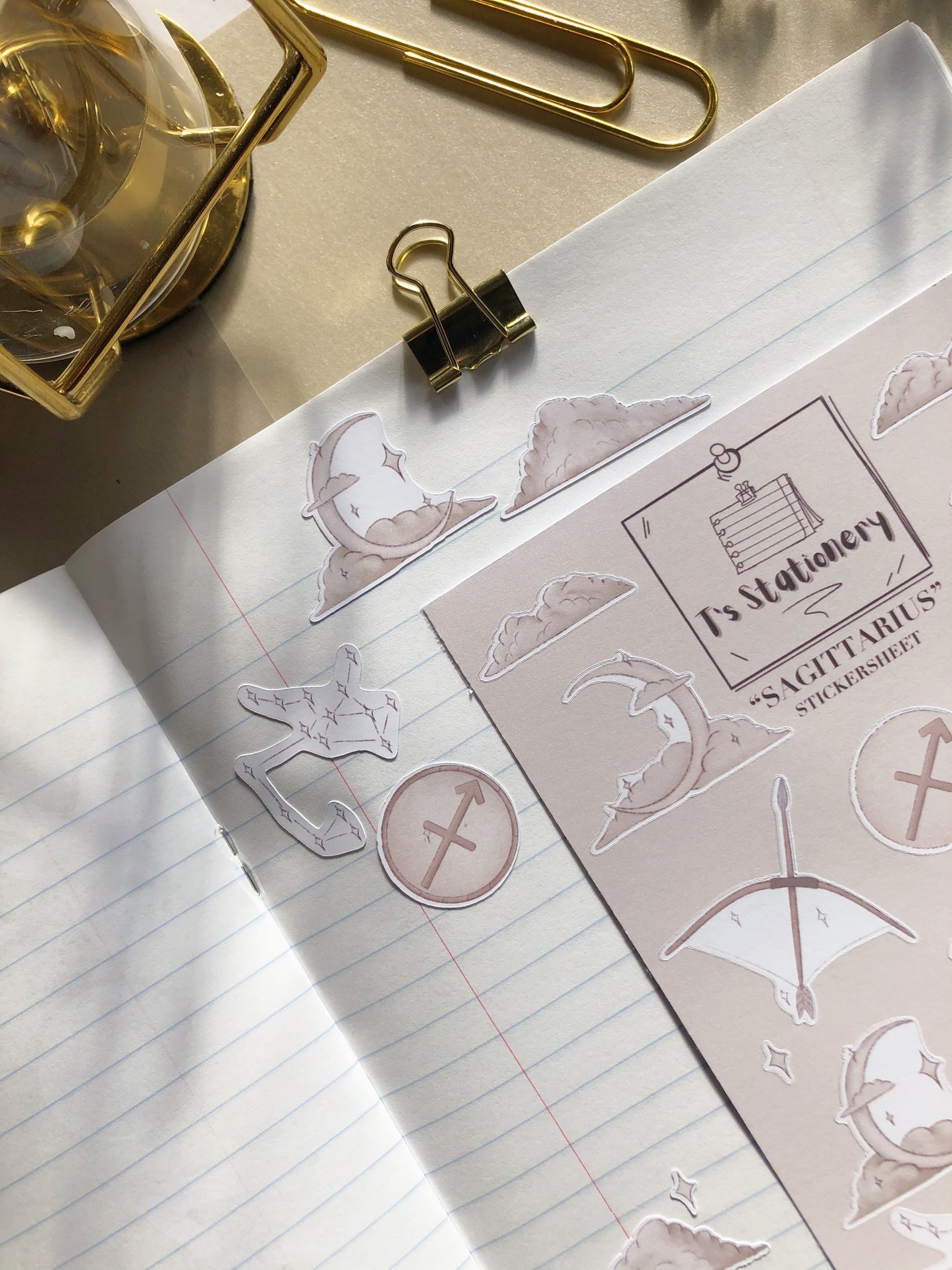 "Sagittarius" Sticker Sheet