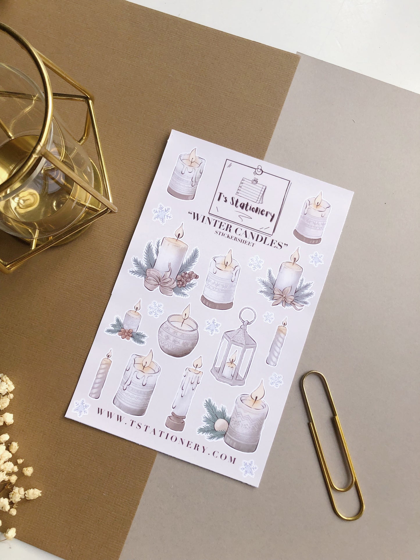 "Winter Sticker Set Of 5 - 2023"