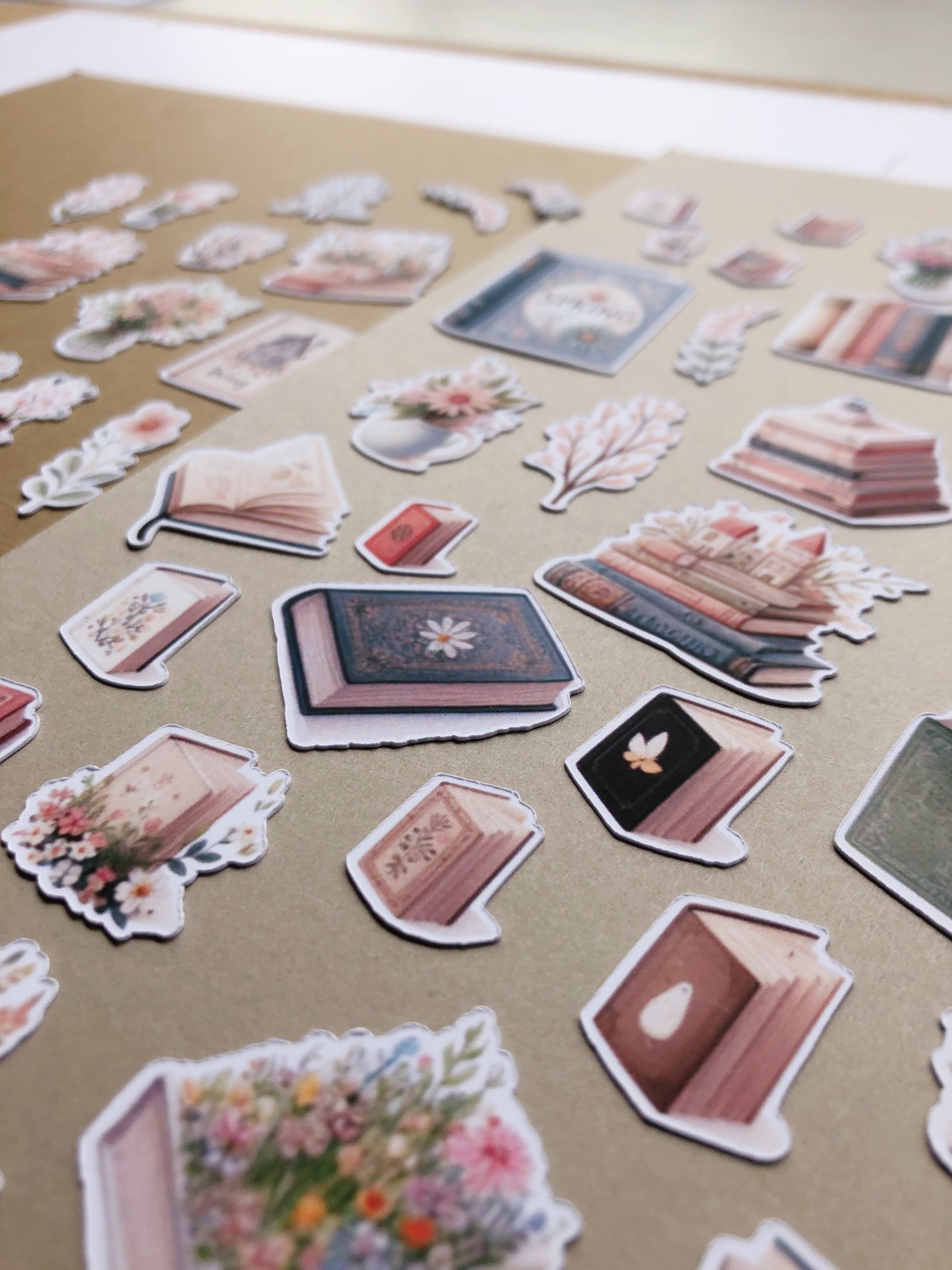 "65Pcs XL Spring Books" Sticker Pack