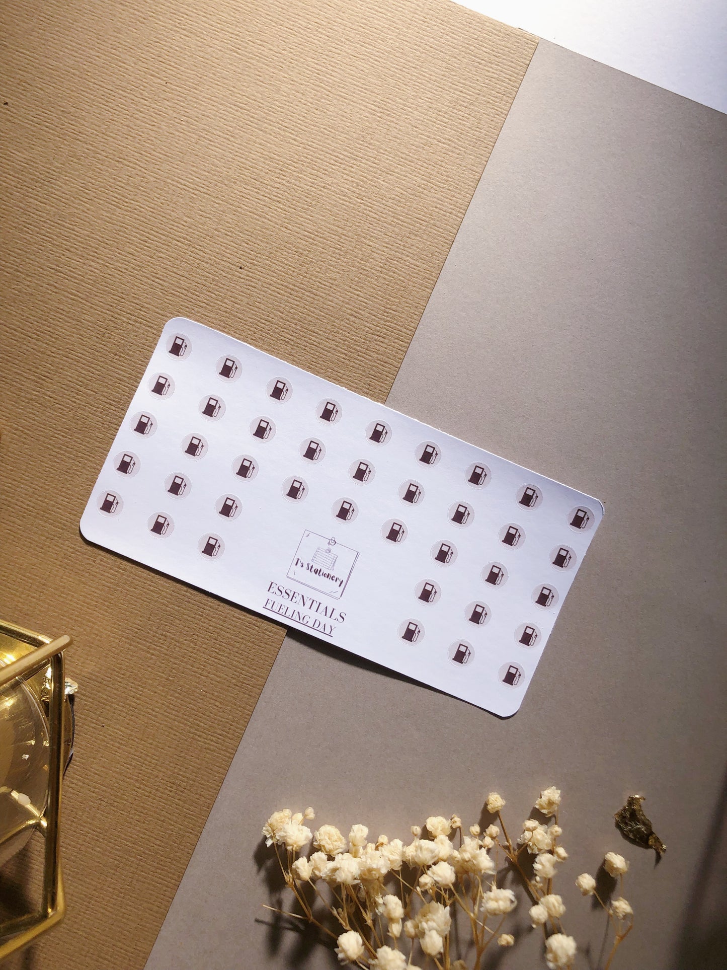 Fuel Icons Sticker Sheet