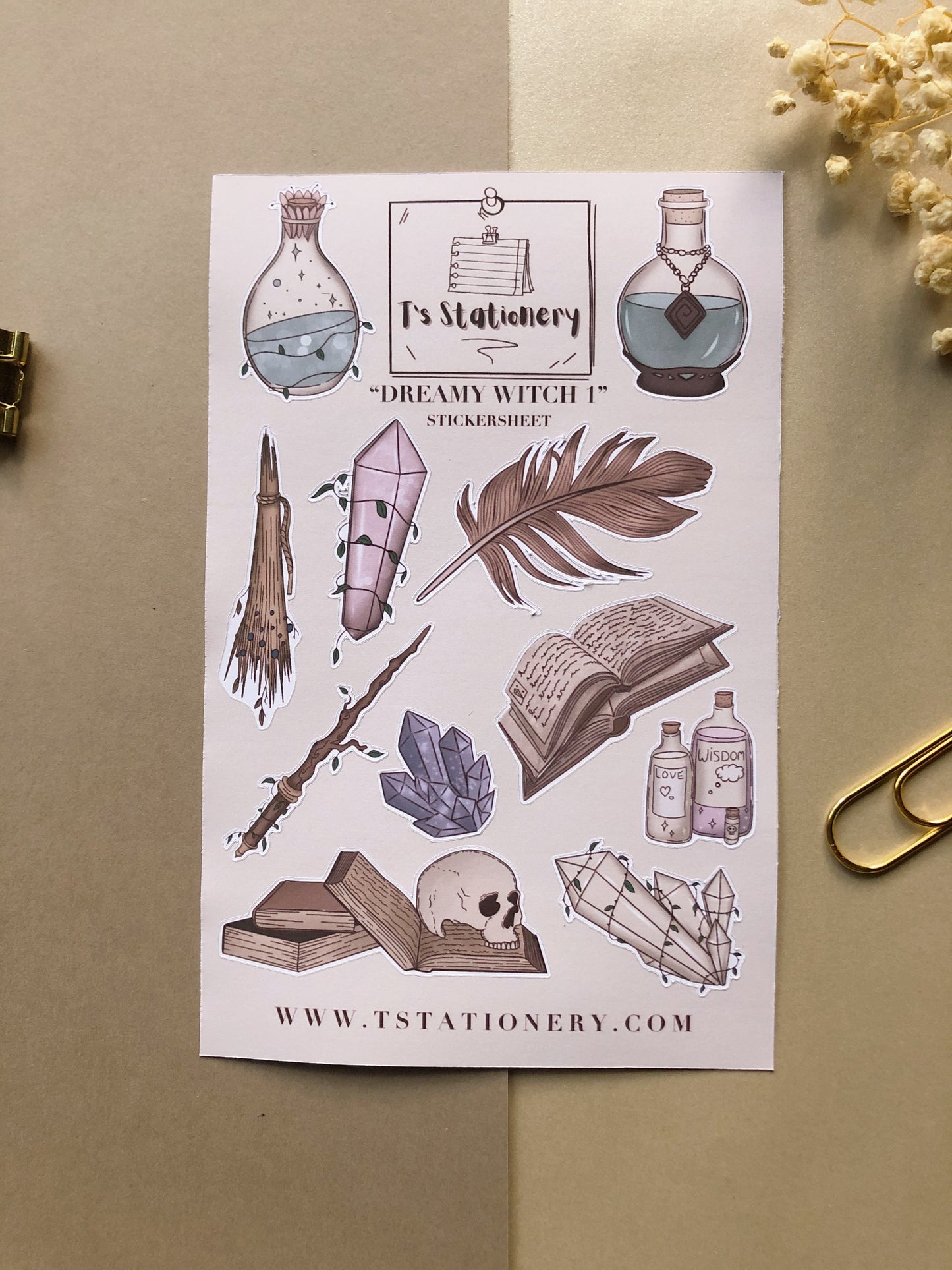 "Dreamy Witch Set Of 3"