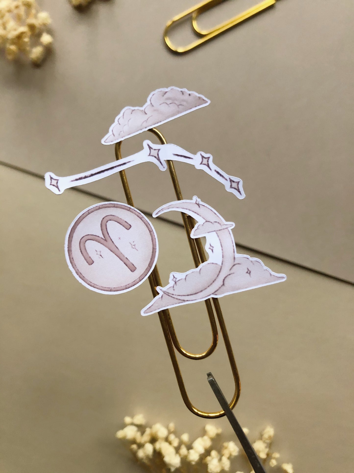 "Aries" Sticker Sheet