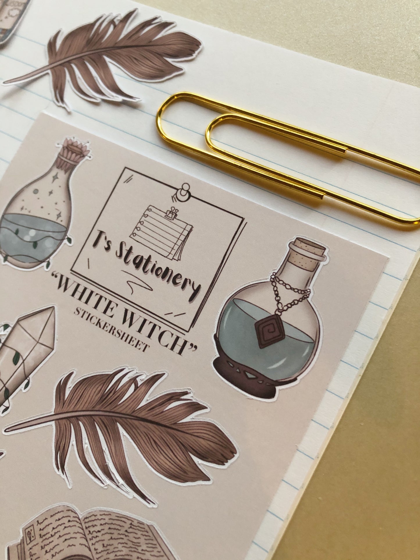 "White Witch" Sticker Sheet