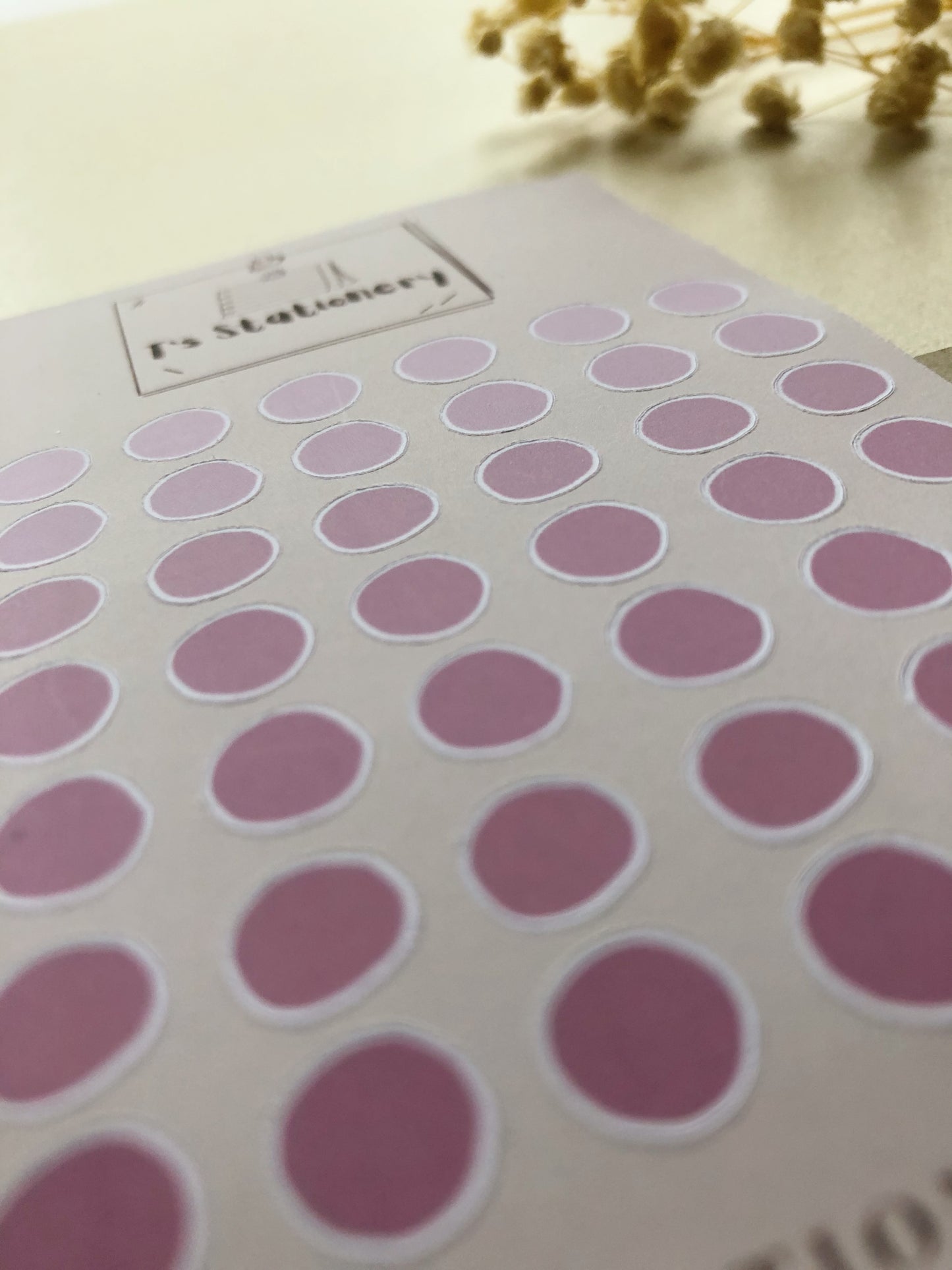 "Pastel Pink Dots"