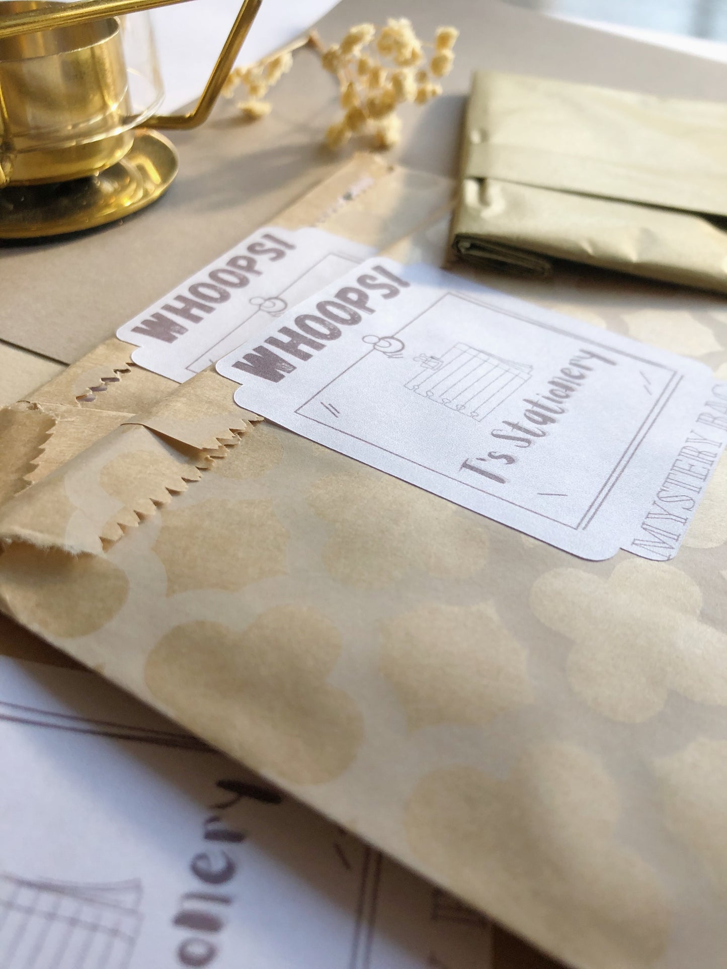 "Whoopsie Mystery Bags"