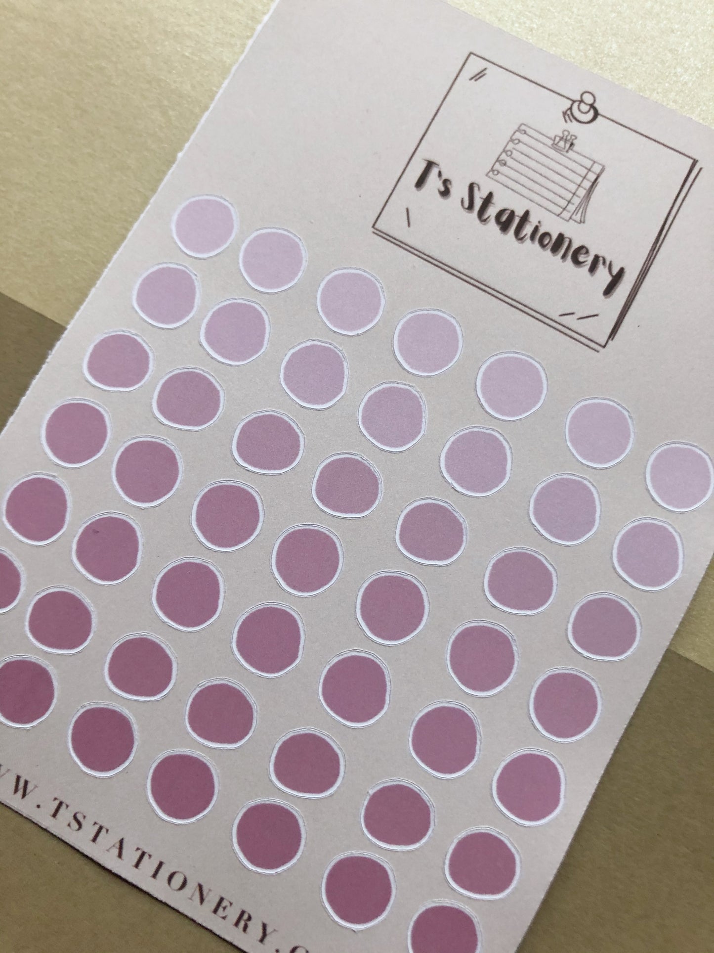 "Pastel Pink Dots"