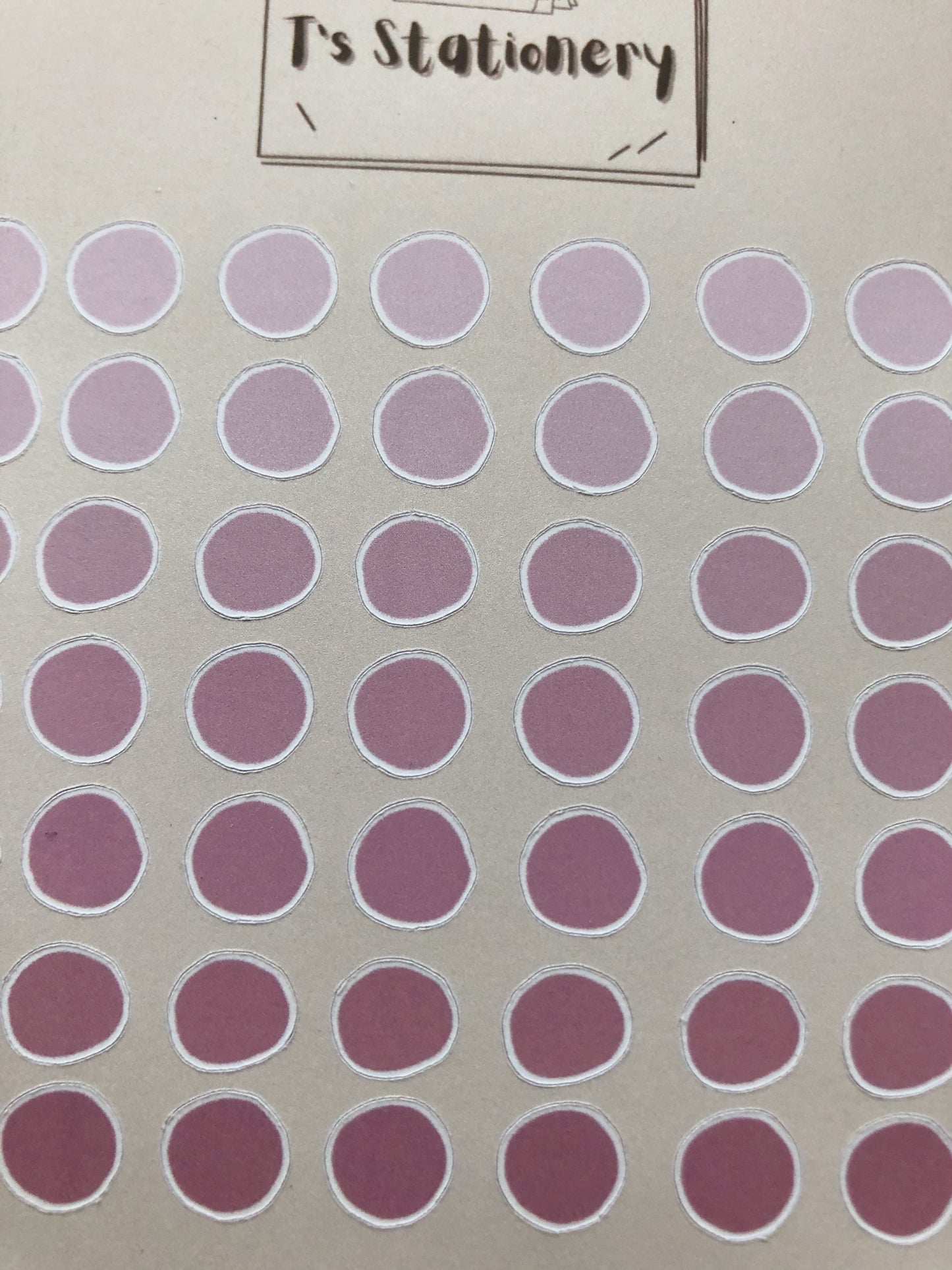 "Pastel Pink Dots"