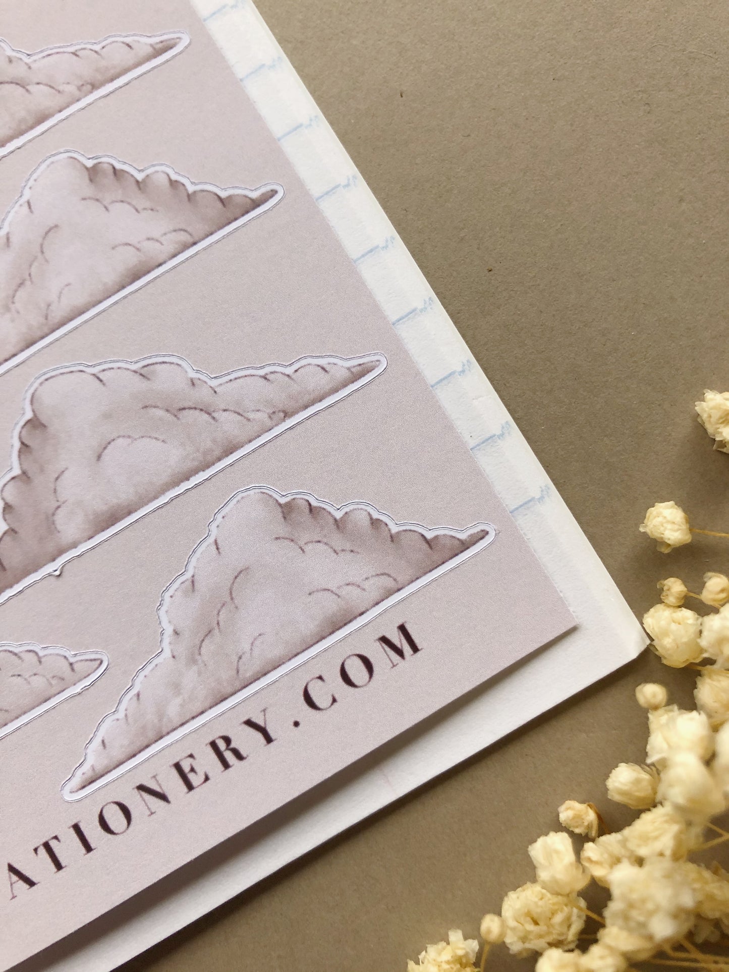 "Clouds"  Sticker Sheet