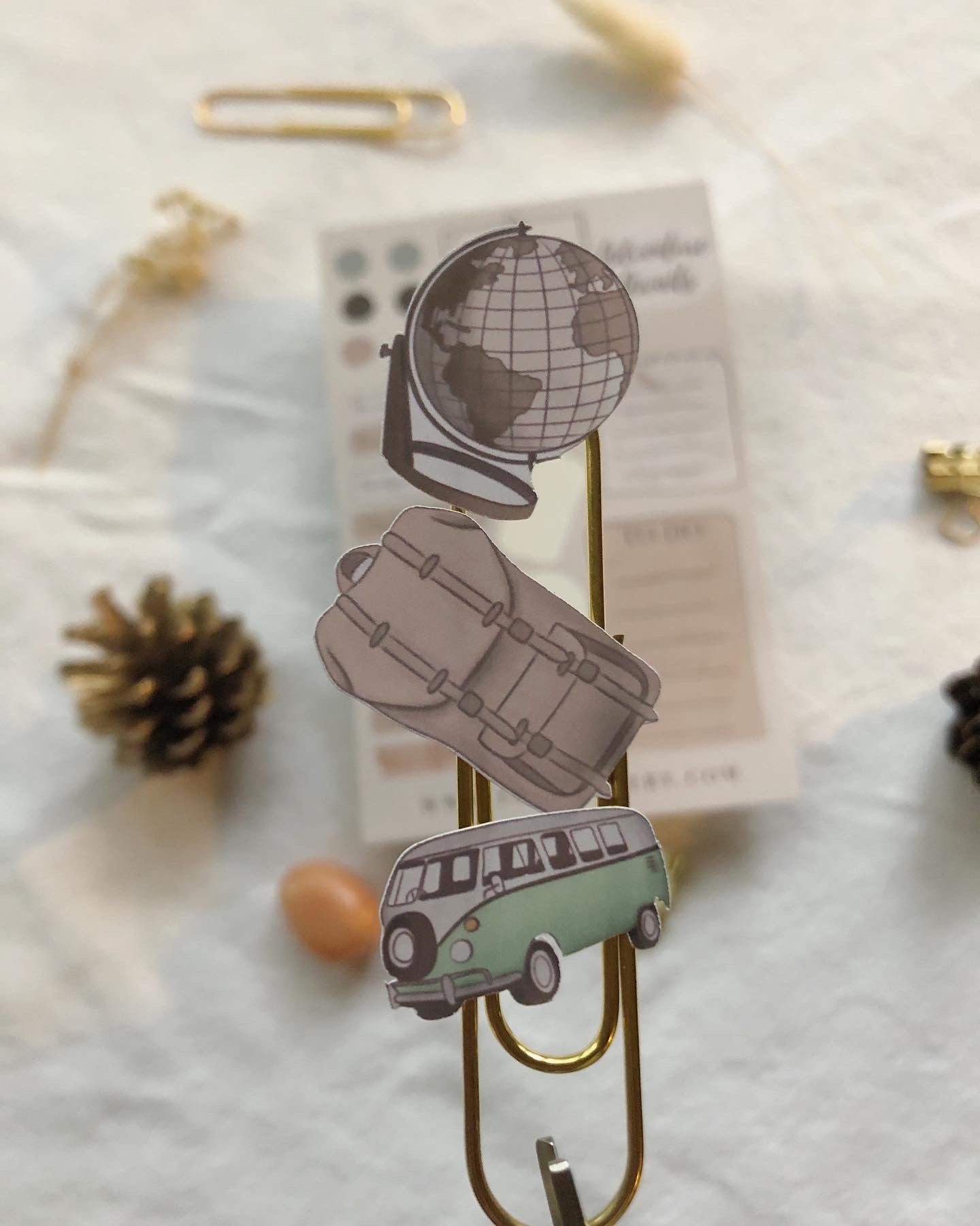 "Adventure Plan" Sticker Sheet